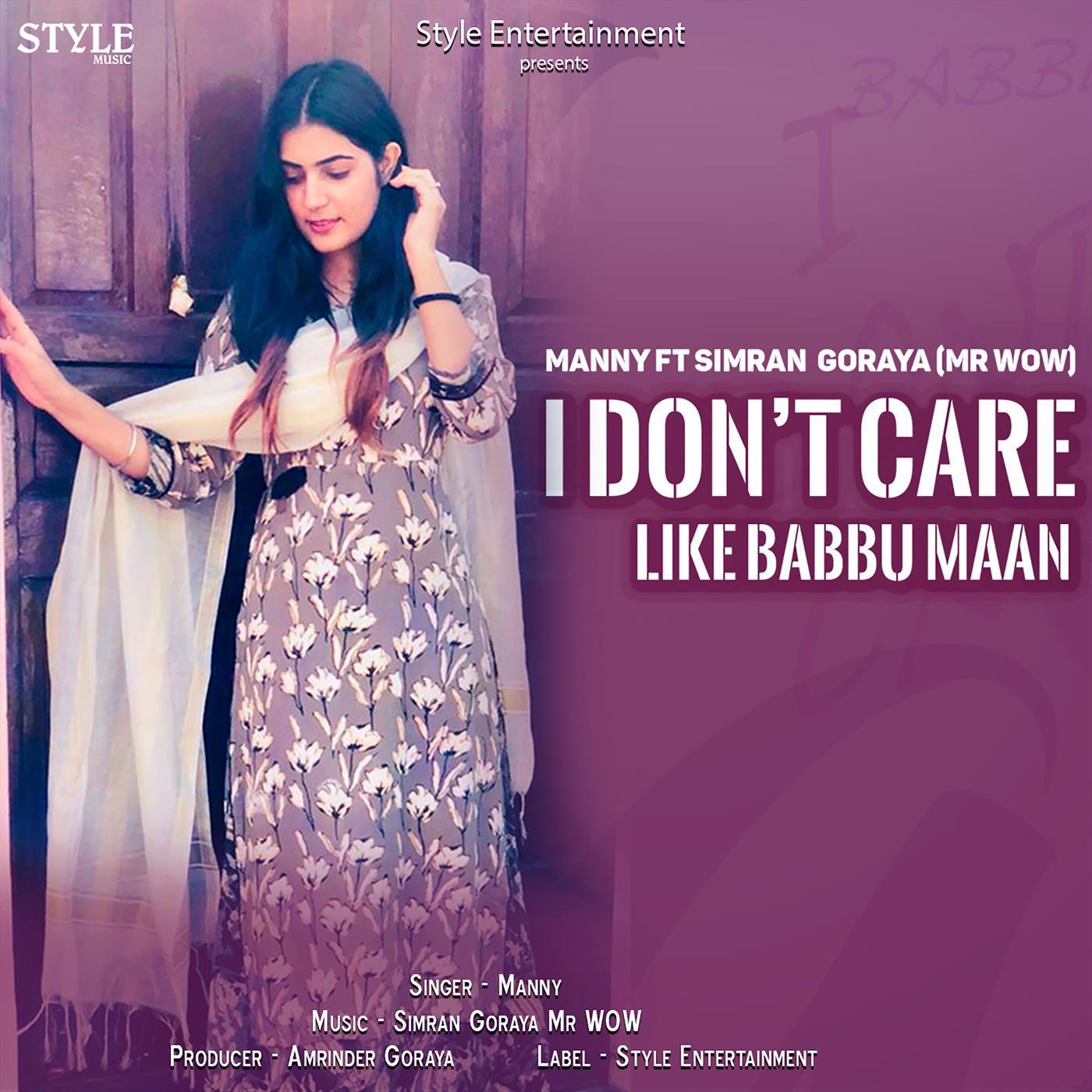 I Don't Care Like Babbu Maan