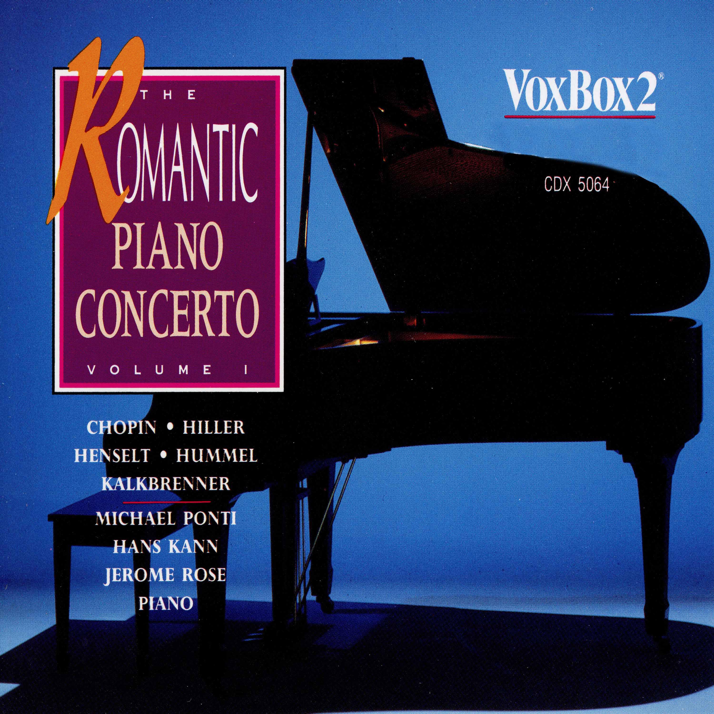 Piano Concerto No. 4 in E Major, Op. 110:Piano Concerto No. 4 in E Major, Op. 110: I. Allegro pomposo e spiritoso