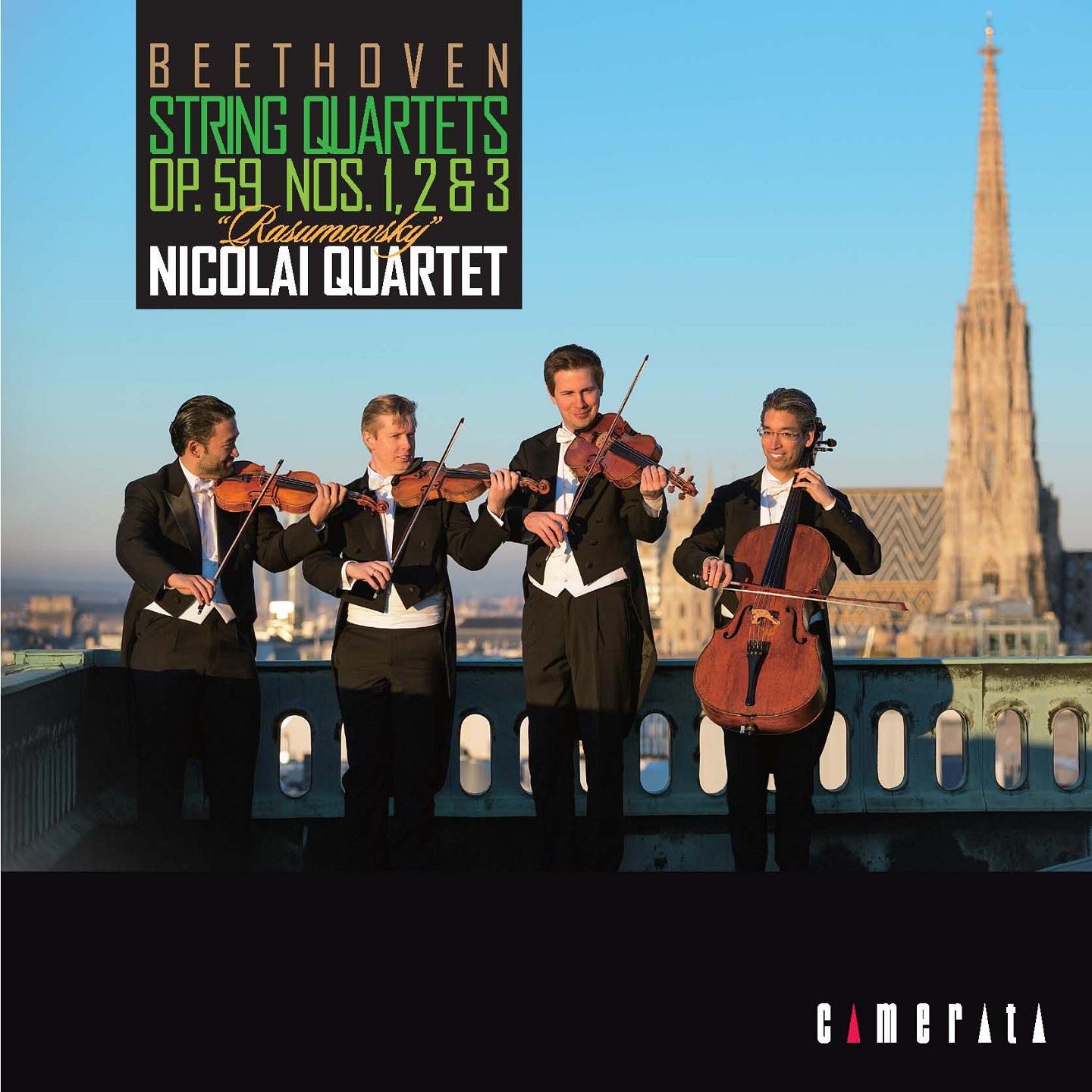 String Quartet No. 9 in C Major, Op. 59 No. 3 "Rasumowsky No. 3":II. Andante con moto quasi allegretto