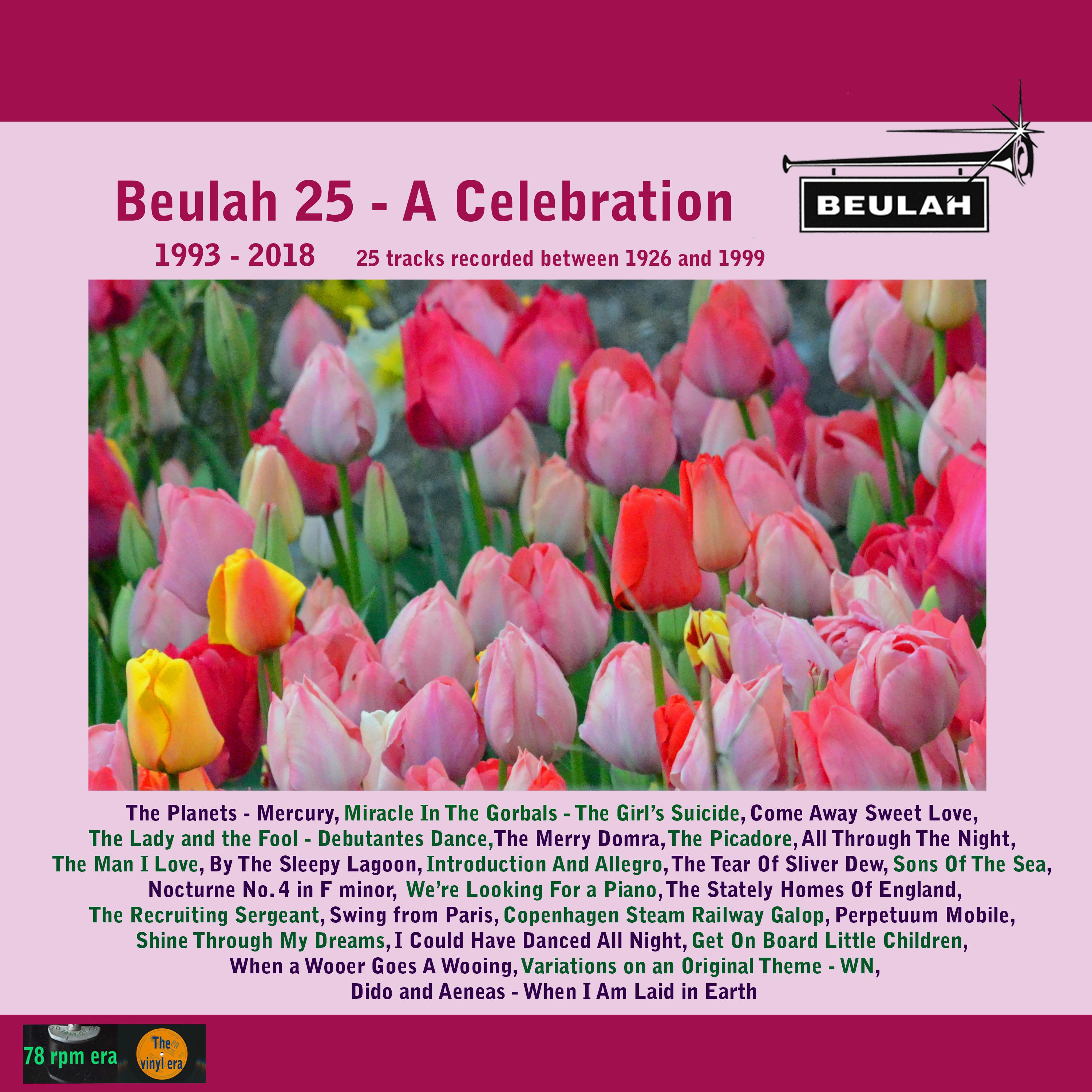 Beulah 25: A Celebration (1993 - 2018)