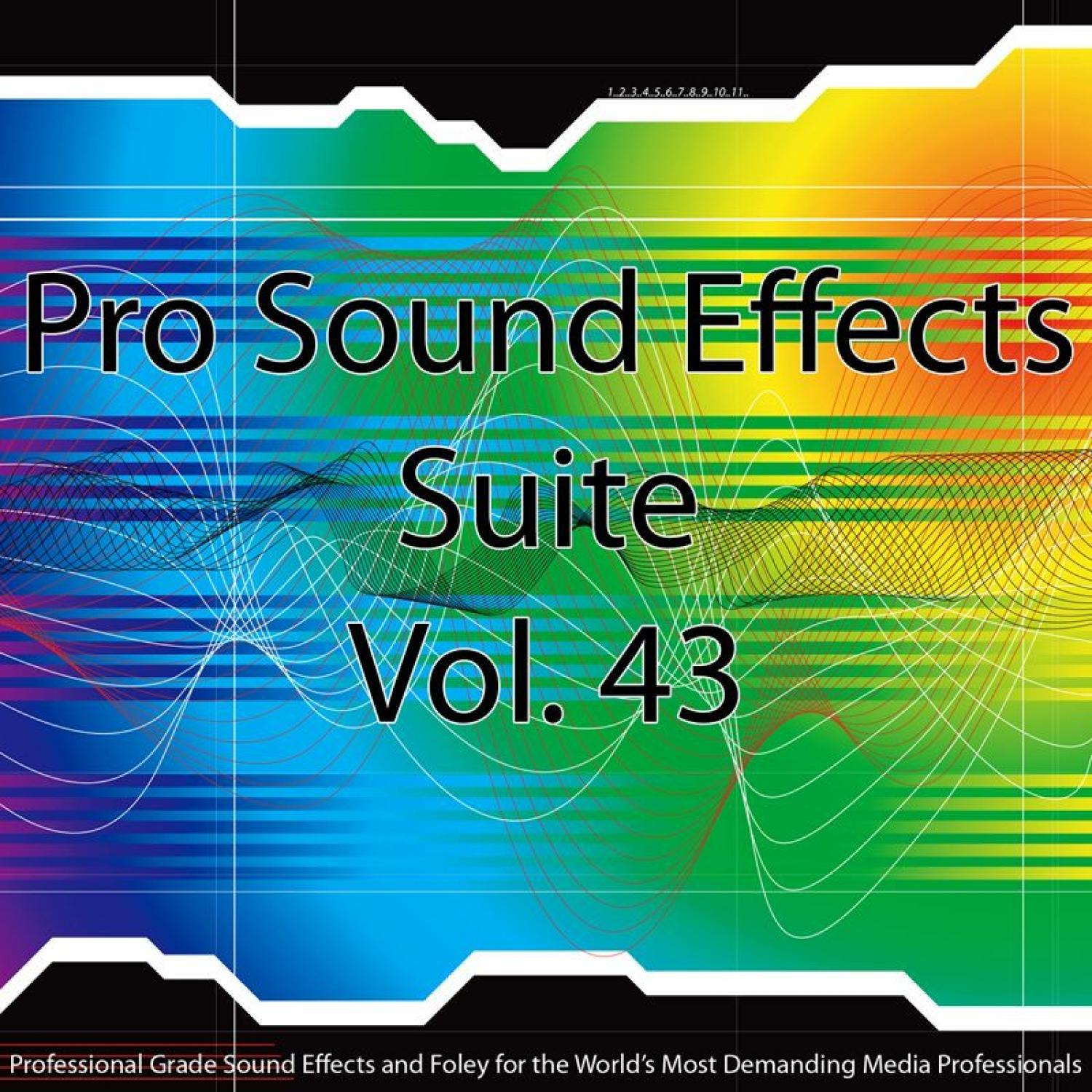 Pro Sound Effects Suite 43 - Transitions and Whooshes 2