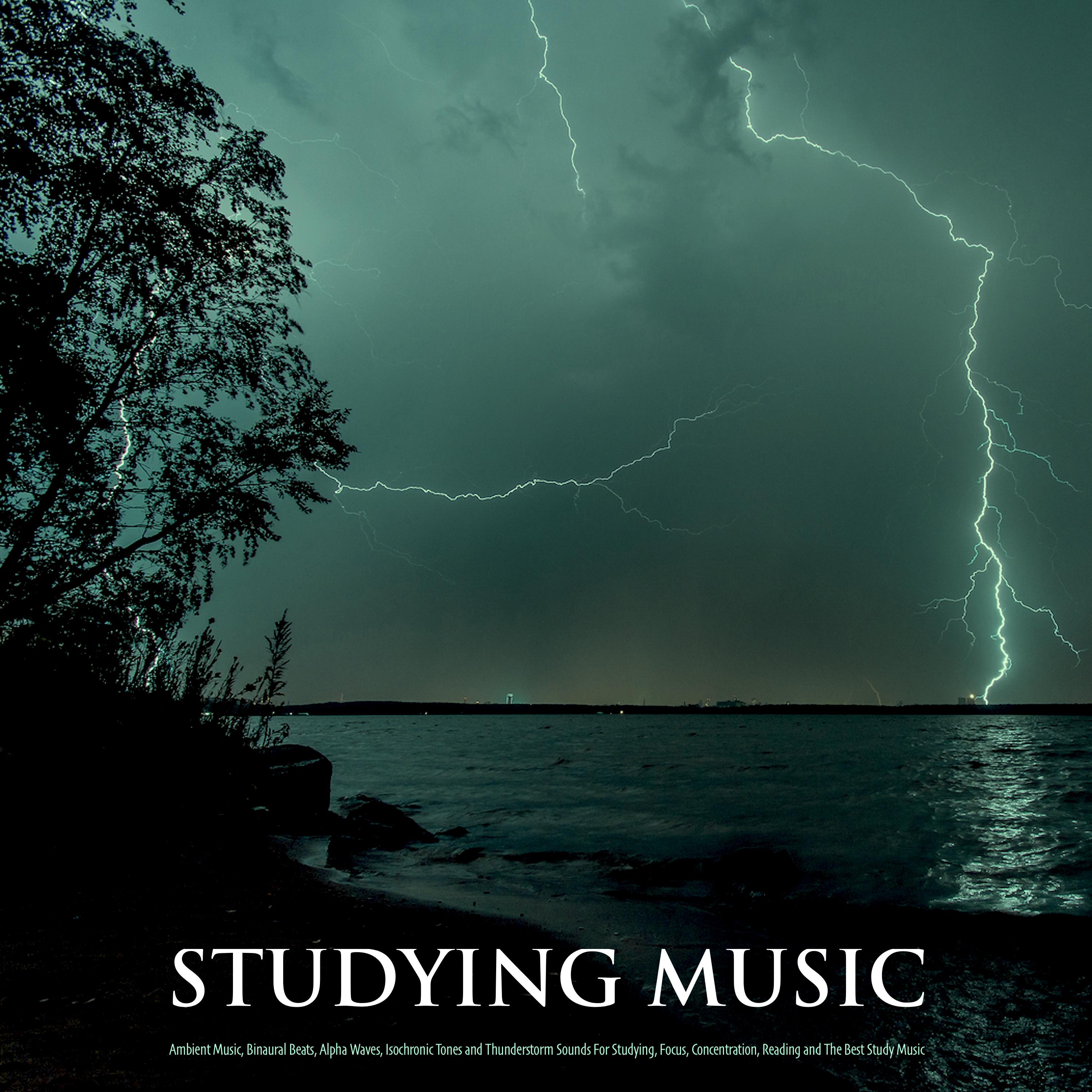 Soothing Thunderstorm Studying Music