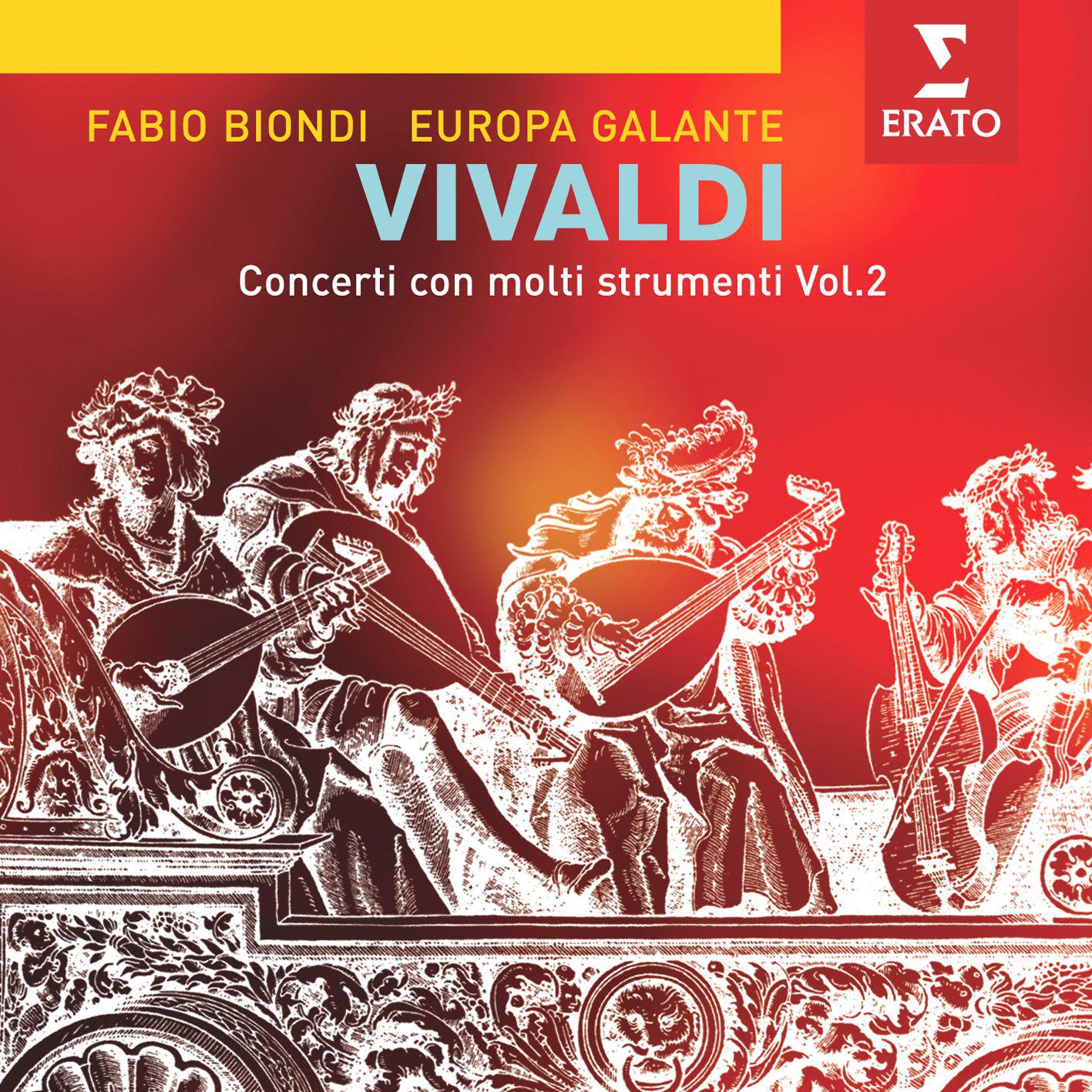 Concerto for 4 solo violins & strings in B flat major RV553: I Allegro