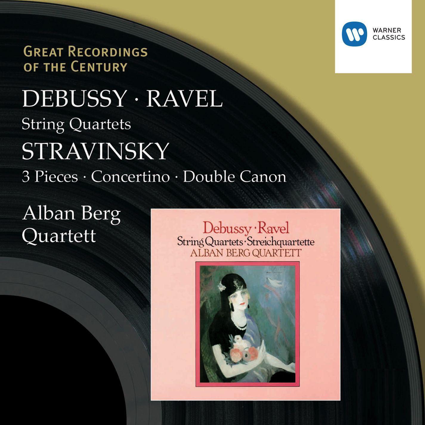 Great Recordings of the Century - Debussy, Ravel, Stravinsky String Quartets