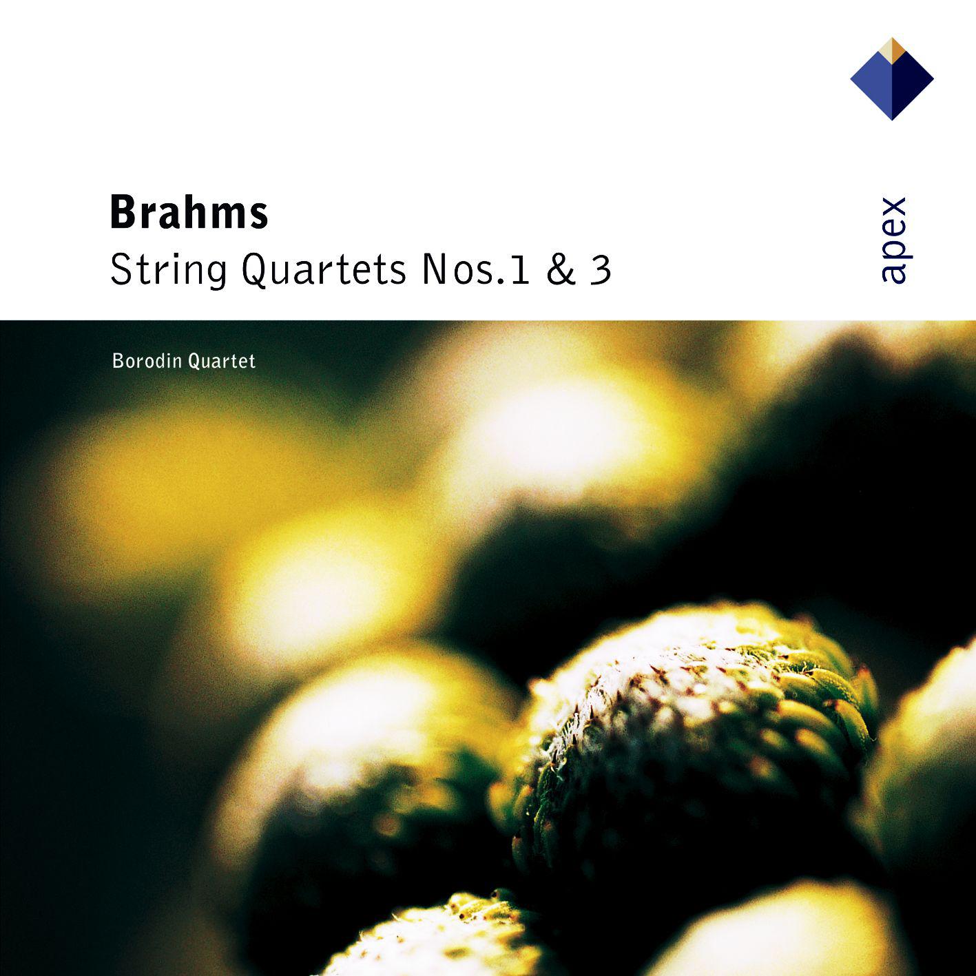 Brahms : String Quartets Nos 1 & 3 - APEX