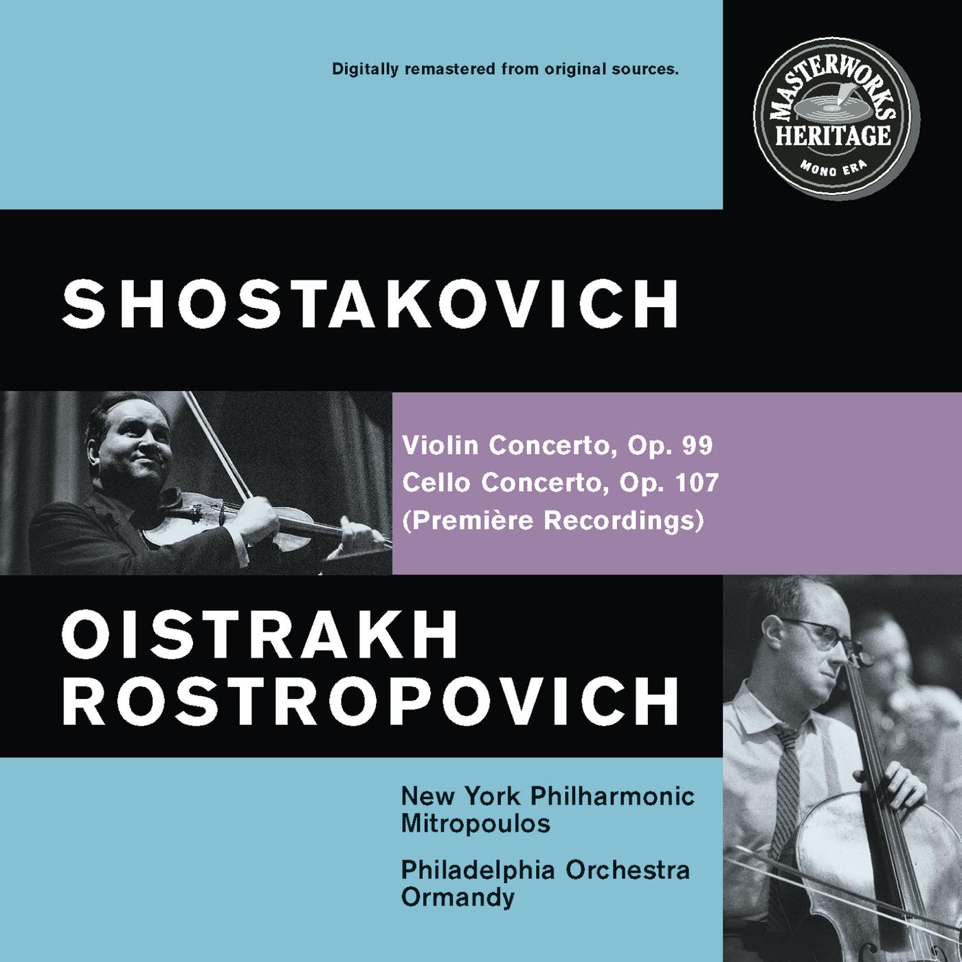 Shostakovich: Violin & Cello Concertos