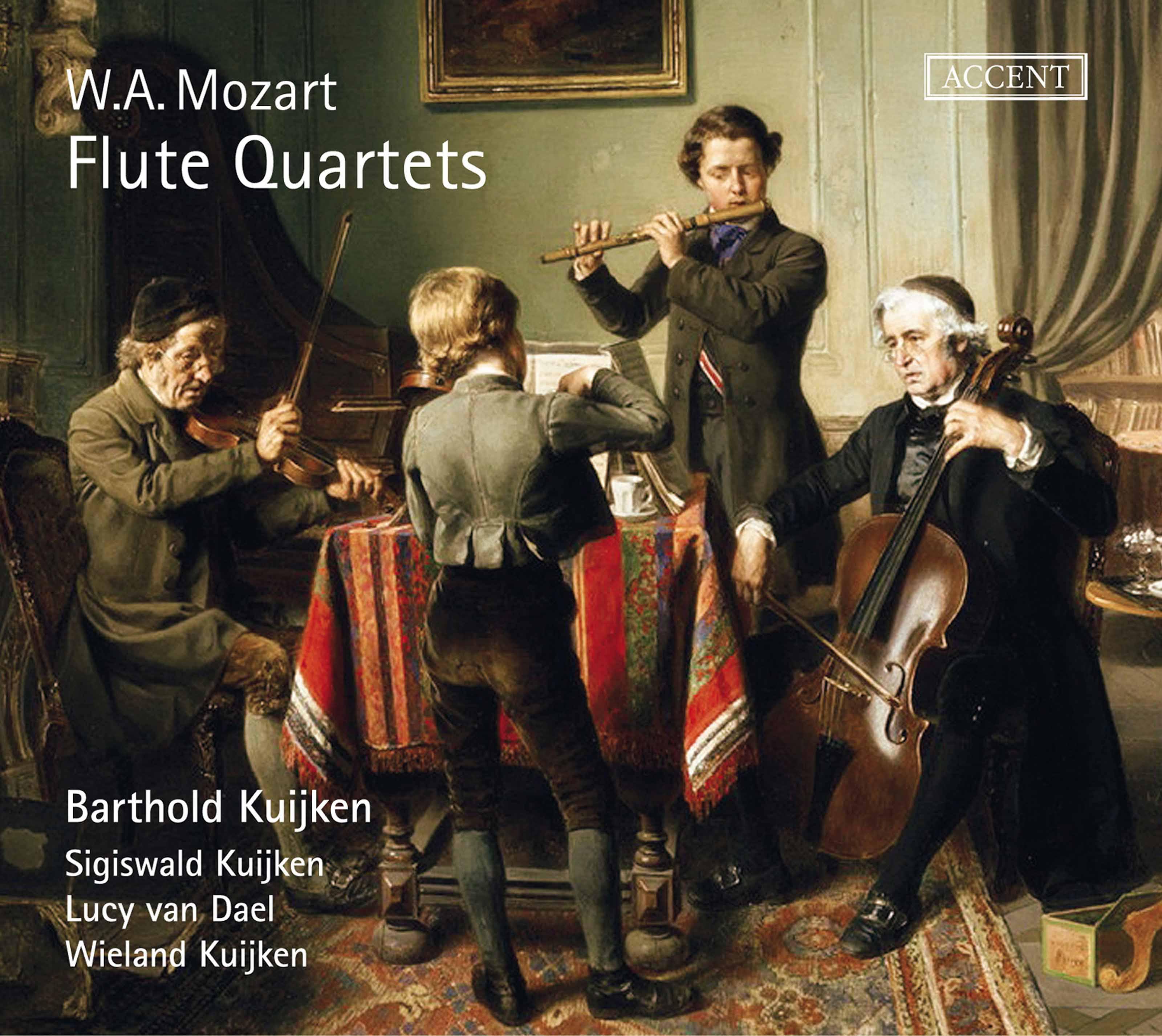 Flute Quartet No. 3 in C Major, K. Anh. 171: II. Tema con variazioni