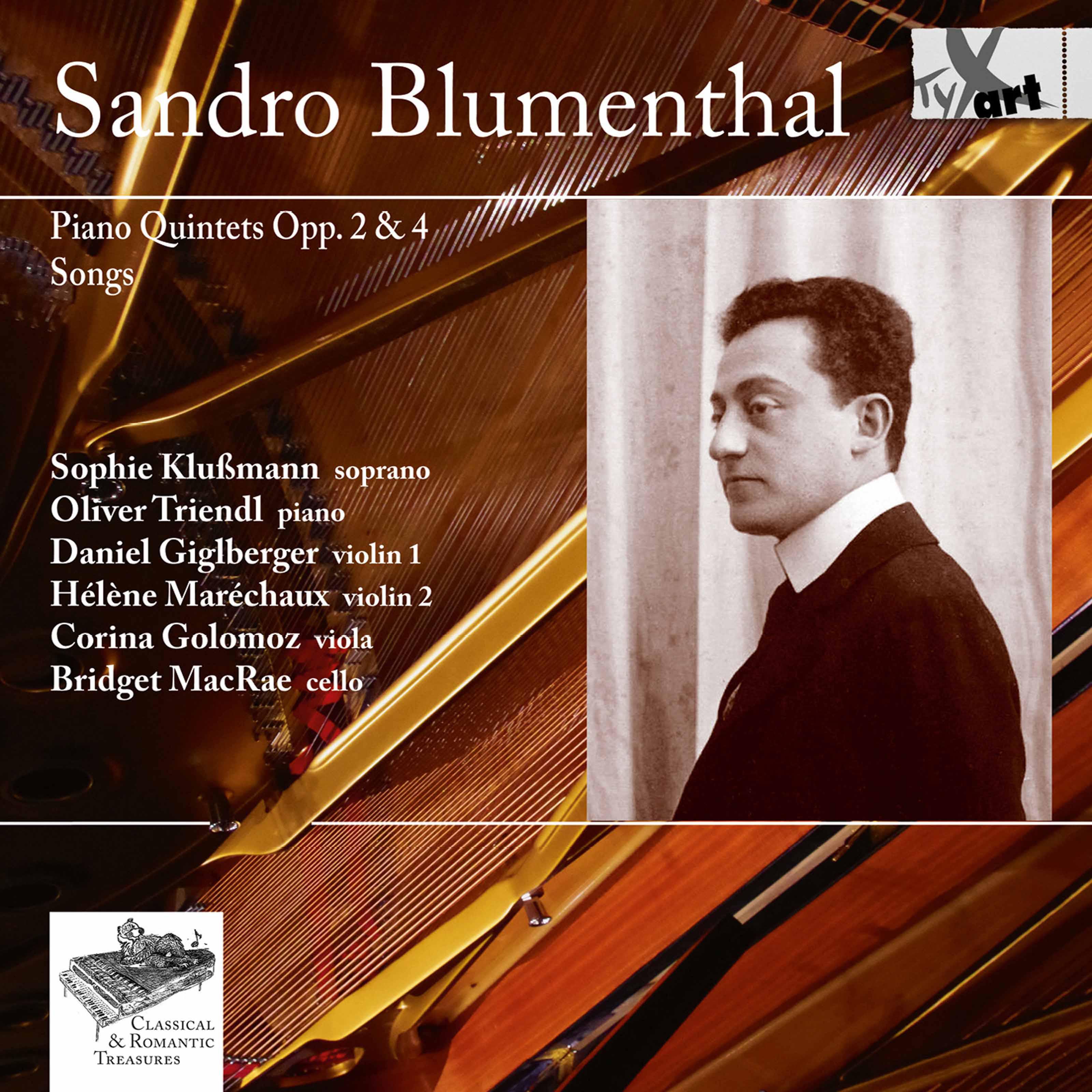 Blumenthal: Piano Quintets Opp. 2 & 4 and 4 Songs