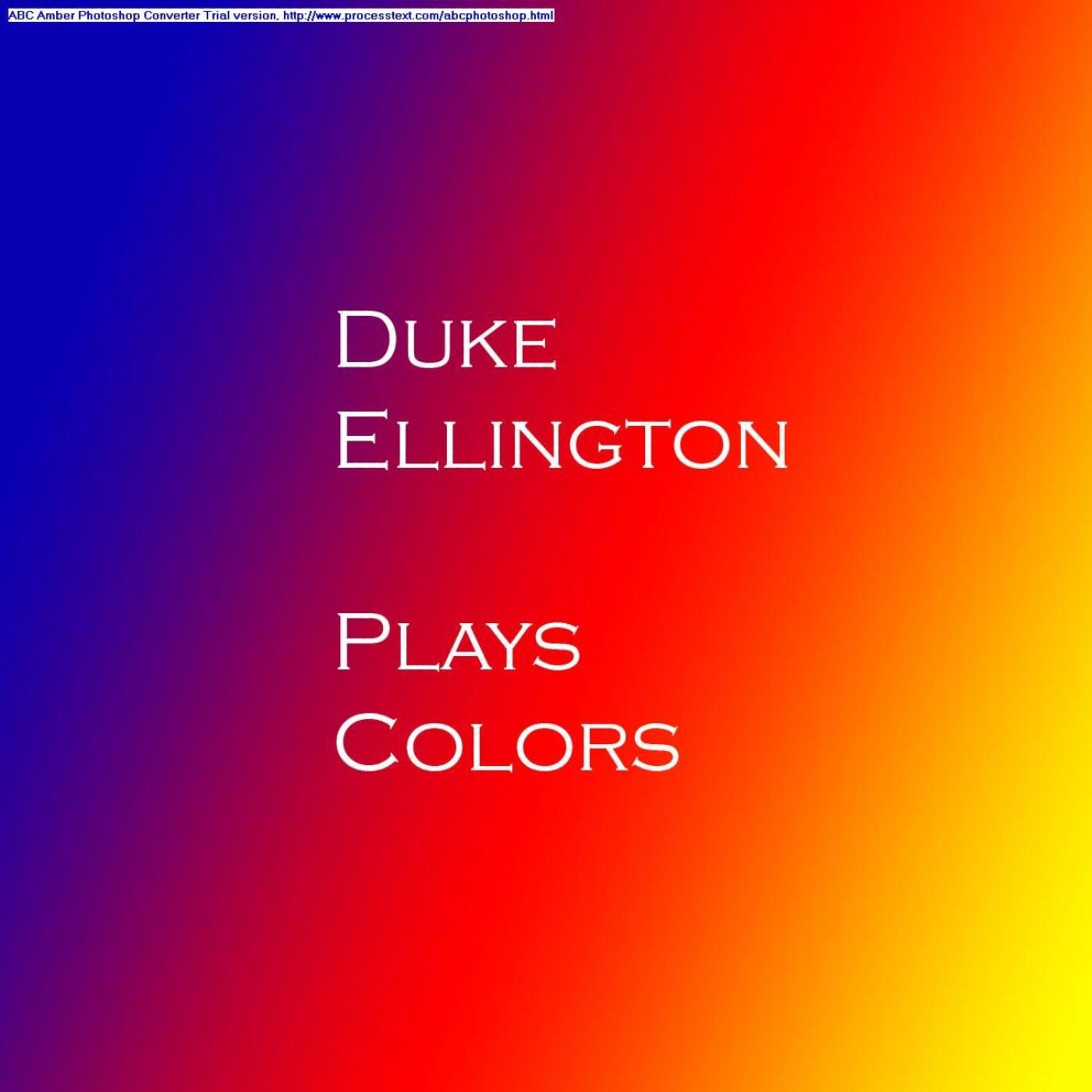 Plays Colors