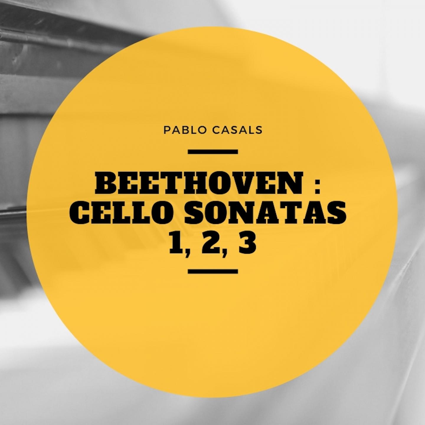 Beethoven : Cello Sonatas 1, 2, 3