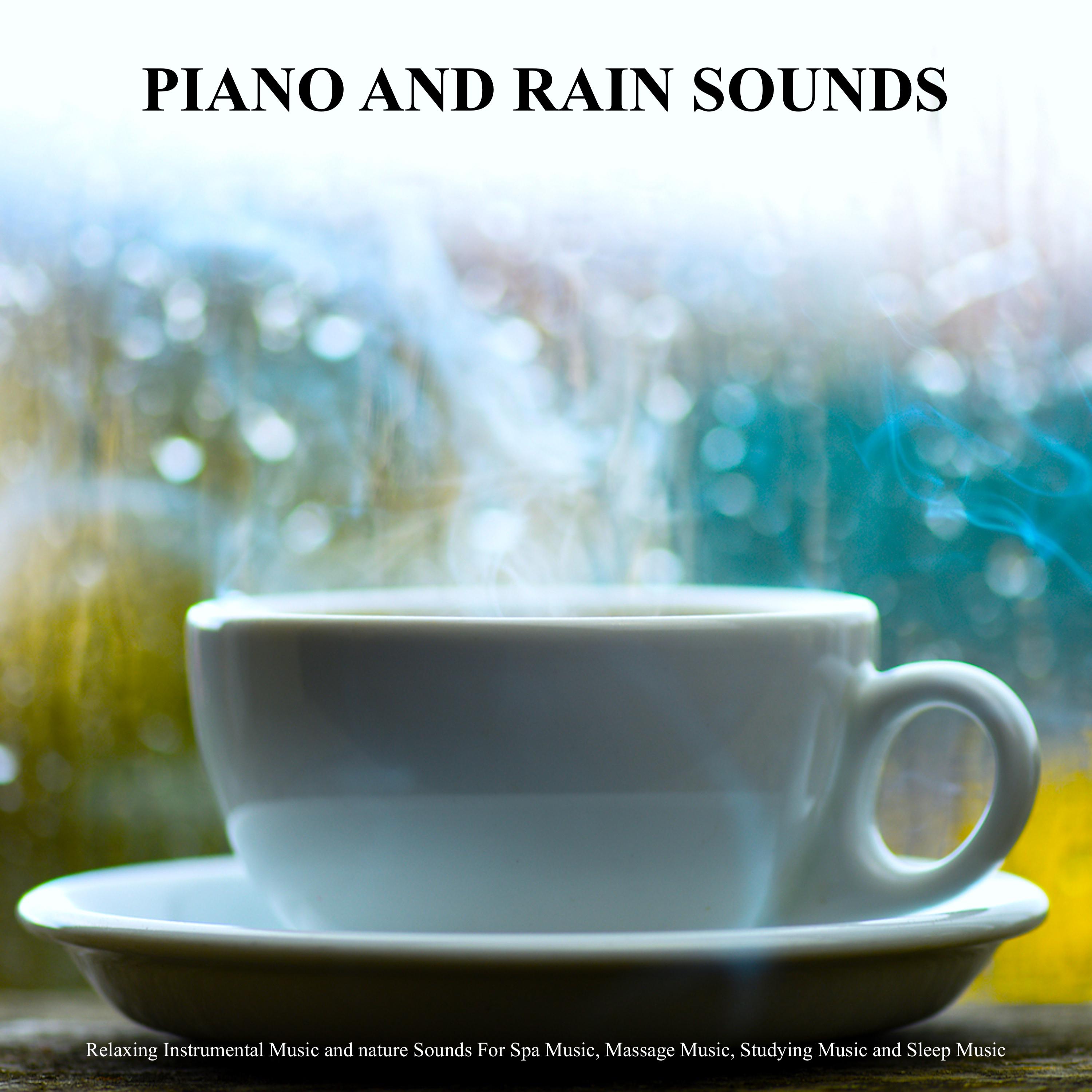 Background Piano and Rain Sounds for Studying