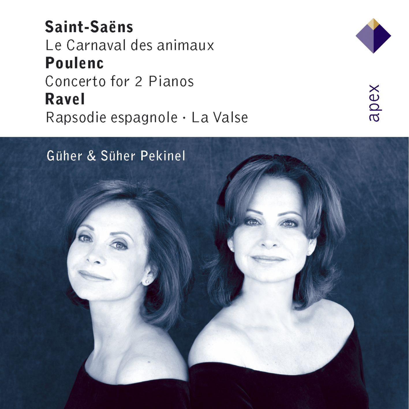 SaintSa ns, Poulenc, Infante  Ravel : Piano Works  Apex