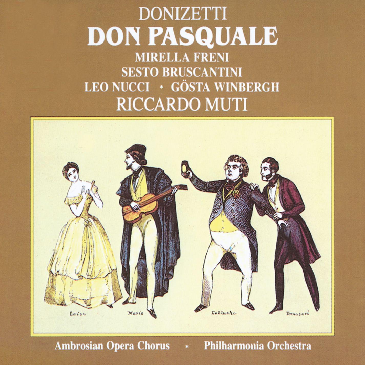Pasquale, Act I: Overture