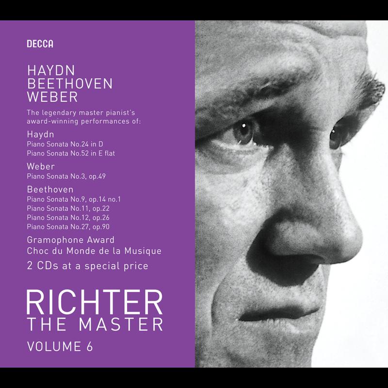 Richter plays Haydn/Weber/Beethoven