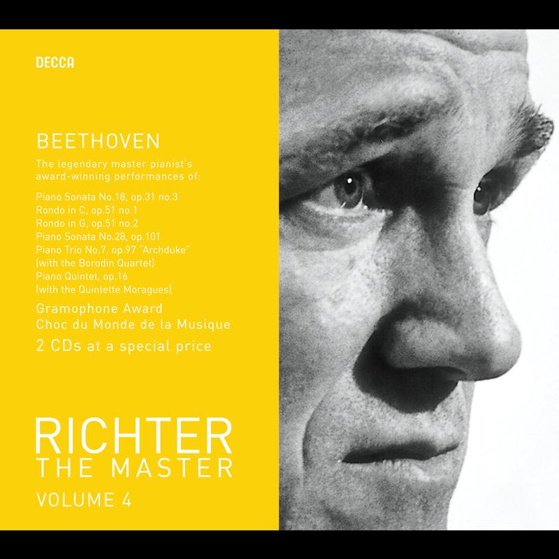 Beethoven: Piano Trio No. 7 in B flat, Op. 97 " Archduke"  3. Andante cantabile, ma pero con moto  Poco piu adagio