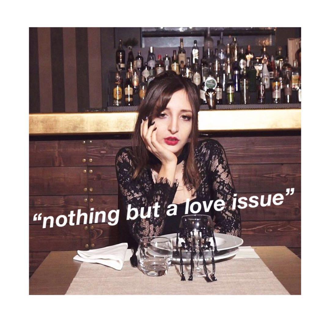 " nothing but a love issue"