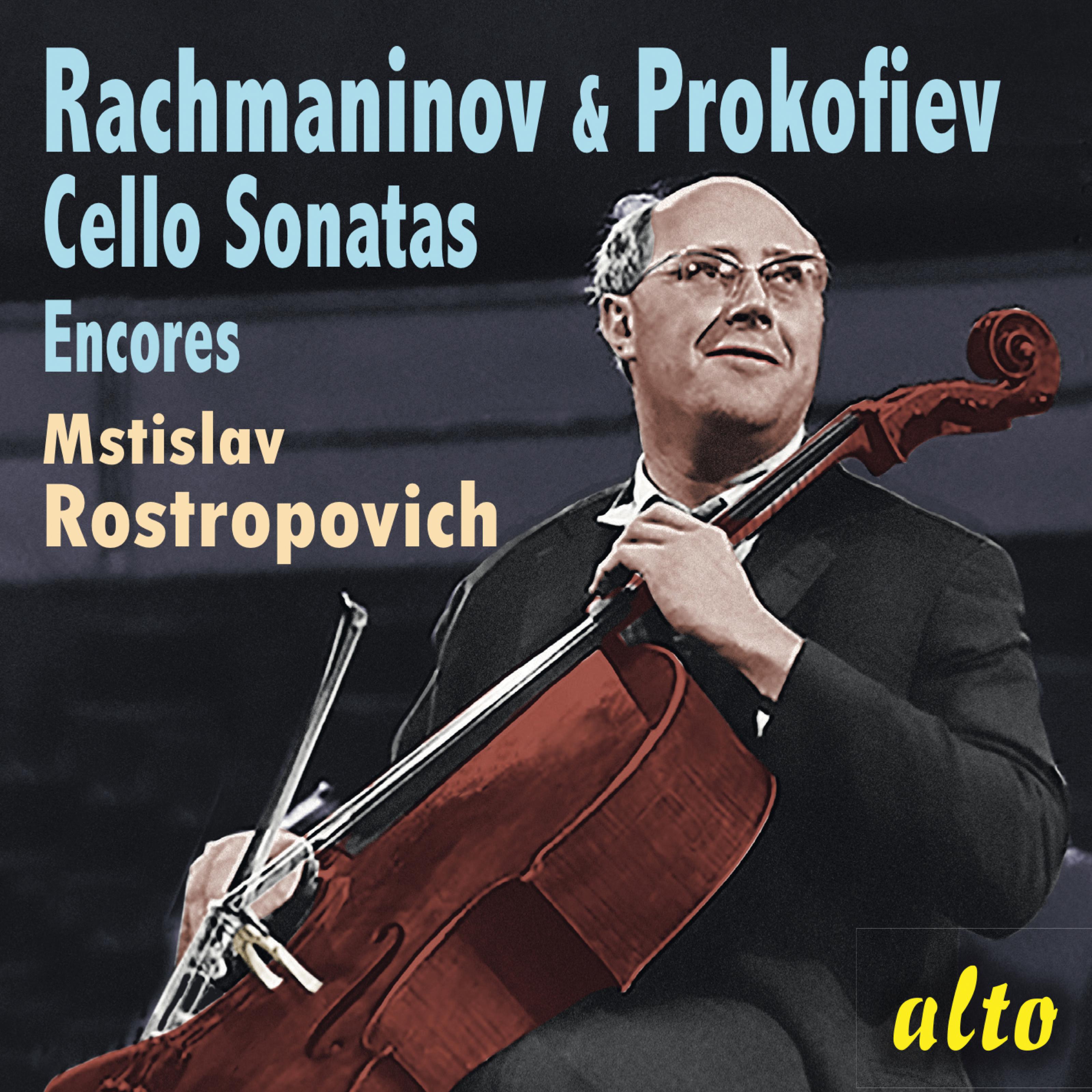 Rostropovich Plays Rachmaninov & Prokofiev