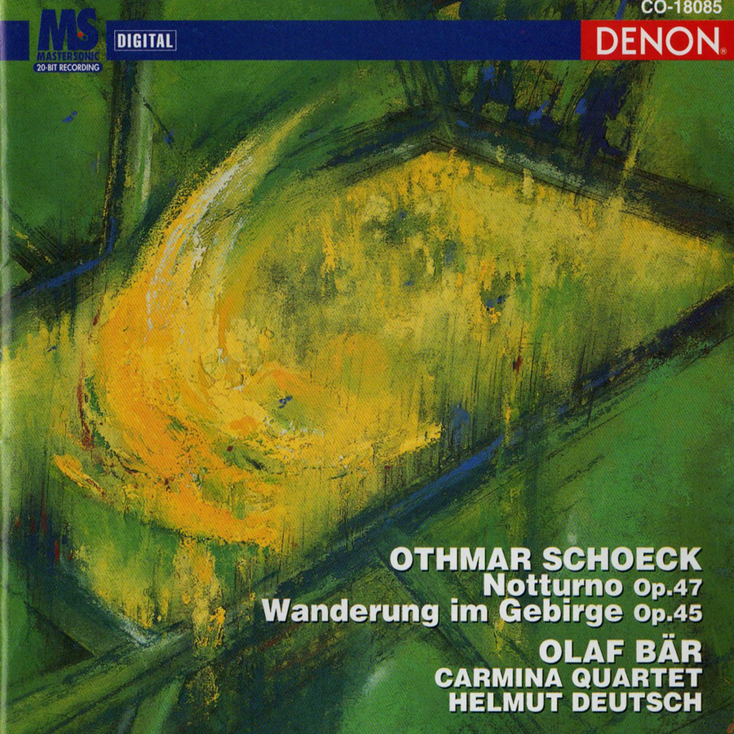 Notturno, Op. 47: I. Ruhig - Trio; Sieh Dort Den Berg Mit Seinem Wiesenhange