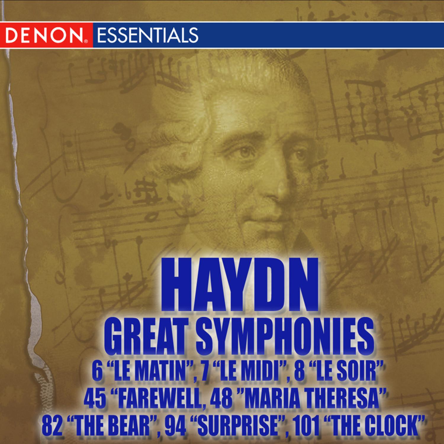 Haydn Symphony No. 6 in D Major "Le matin": I. Adagio - Allegro