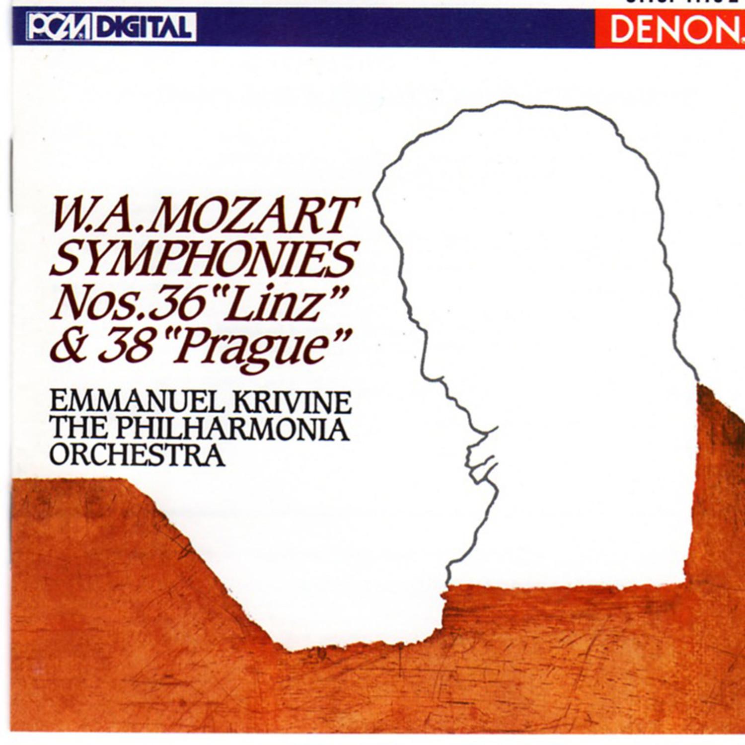 Mozart: Symphonies Nos. 36 "Linz" & 38 "Prague"