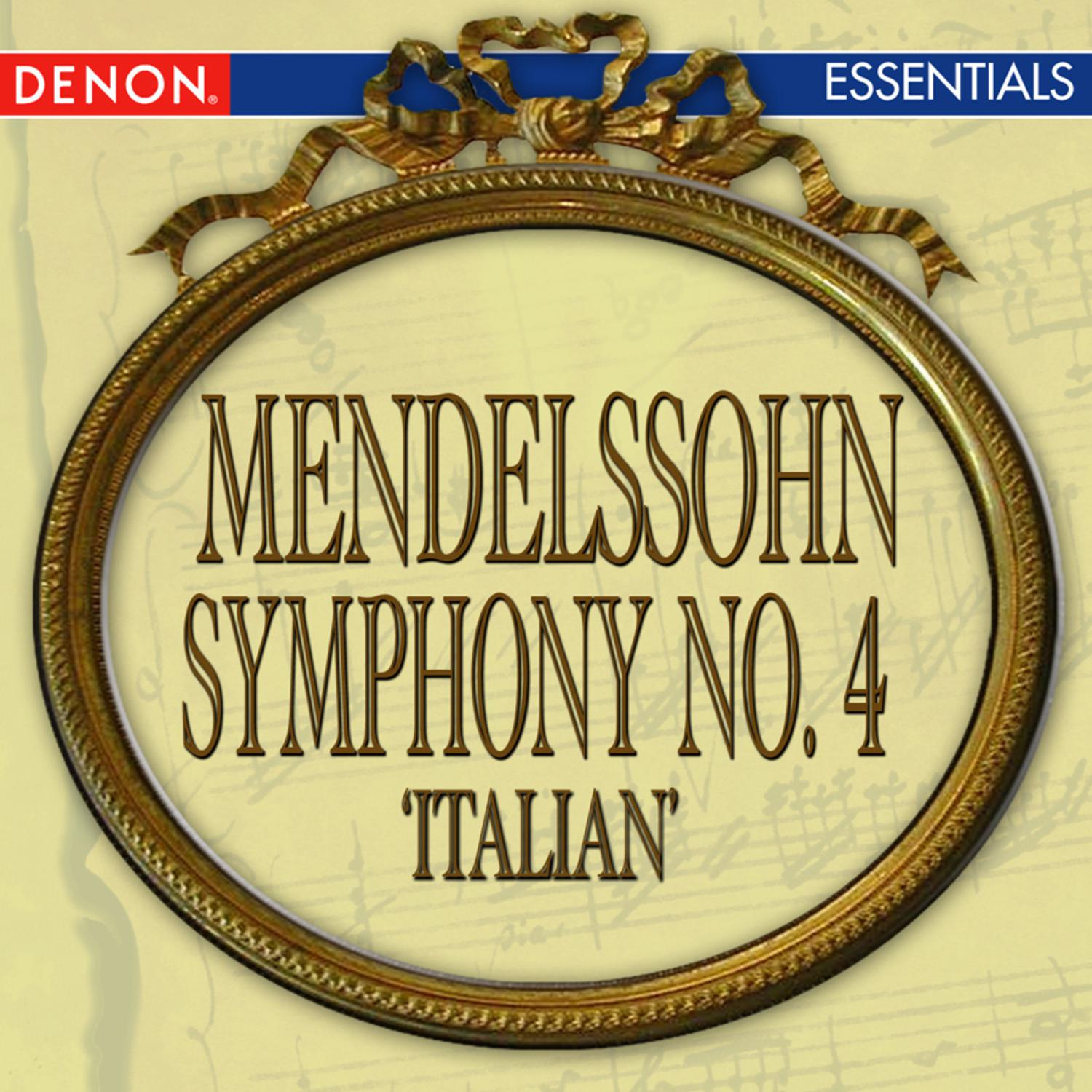 Symphony No. 4 in A Major, Op. 90 "Italian": IV. Saltarello: Presto