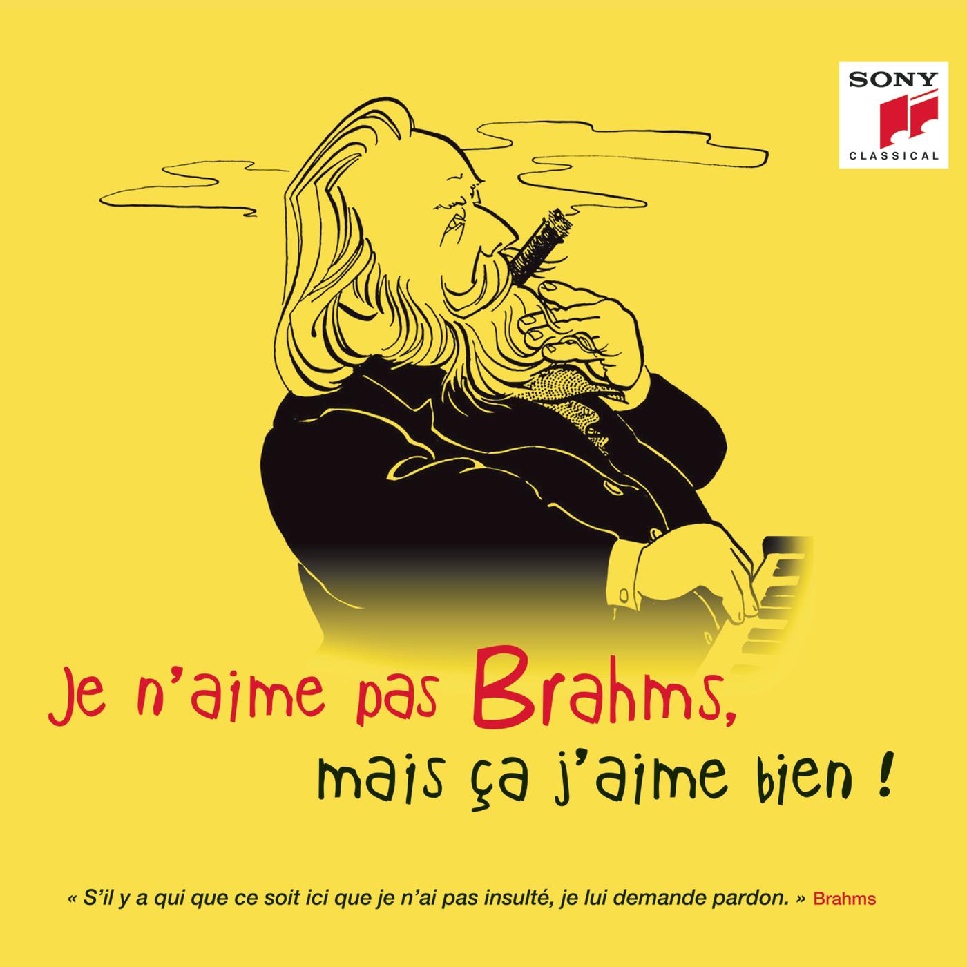 Je n' aime pas Brahms, mais a j' aime bien !