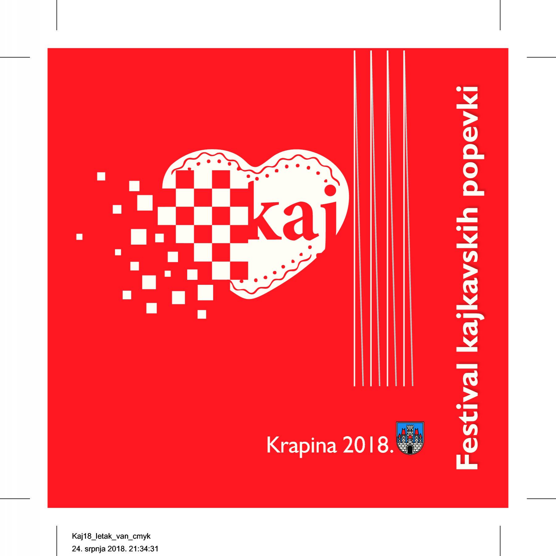 Festival kajkavskih popevki - Krapina 2018