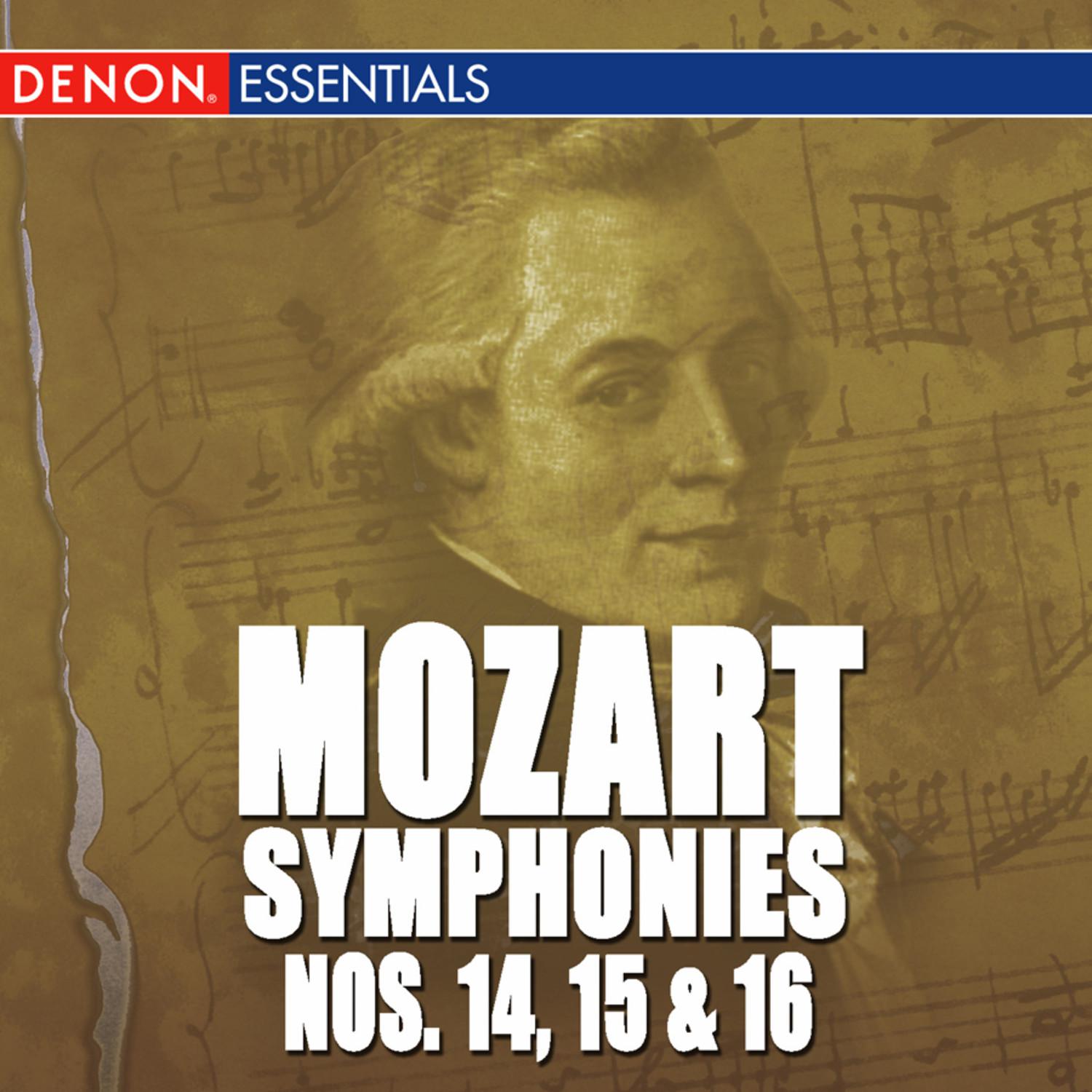 Mozart: The Symphonies - Vol. 3 - Nos. 14, 15, 16