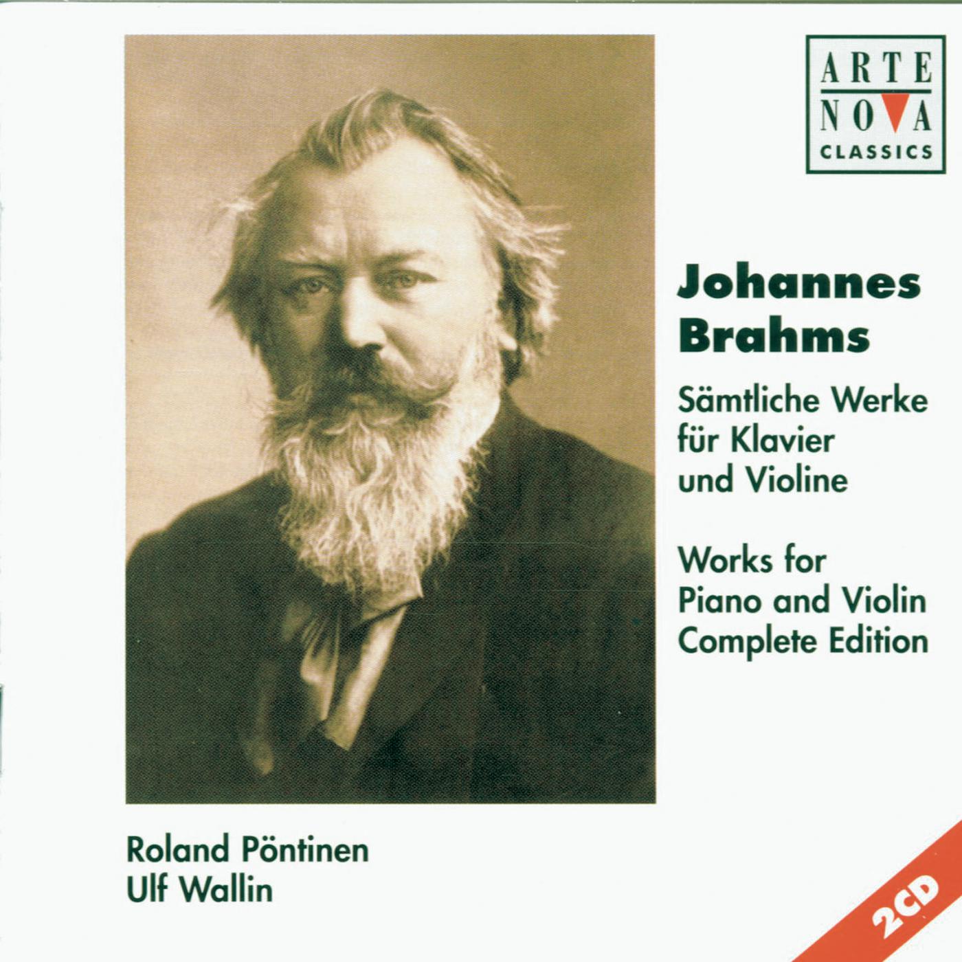 Brahms: Violin & Piano Sonatas - Complete Edition
