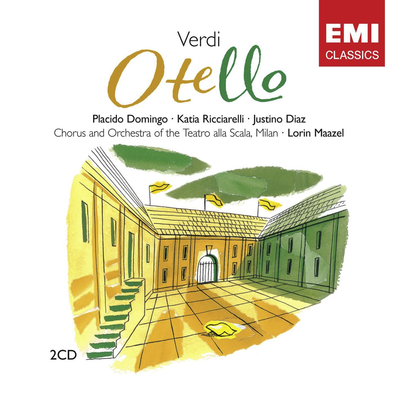 Otello, Atto Terzo, Quinta scena Scene 5 Fü nfte Szene Cinquie me Sce ne: Questa e una ragna Jago Cassio Otello