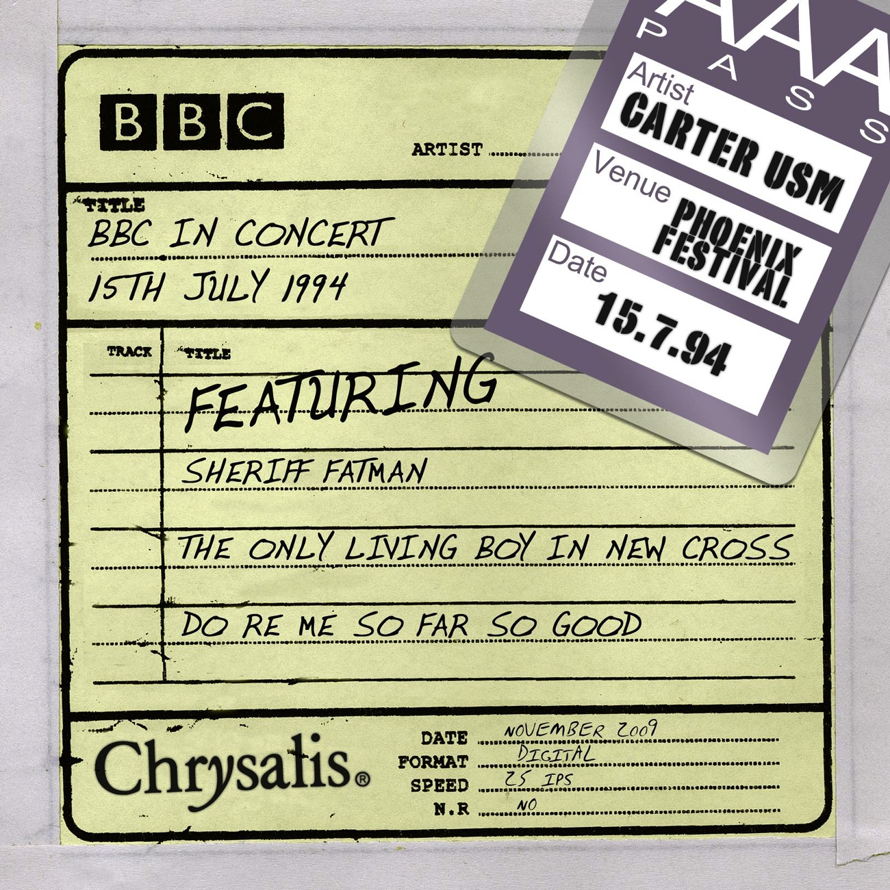 The Only Living Boy In New Cross (BBC In Concert)