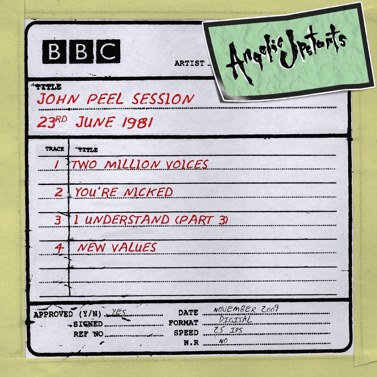 New Values (John Peel Session)