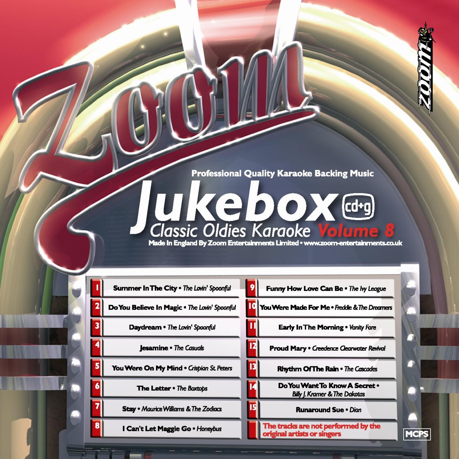 Zoom Karaoke Jukebox Oldies 8