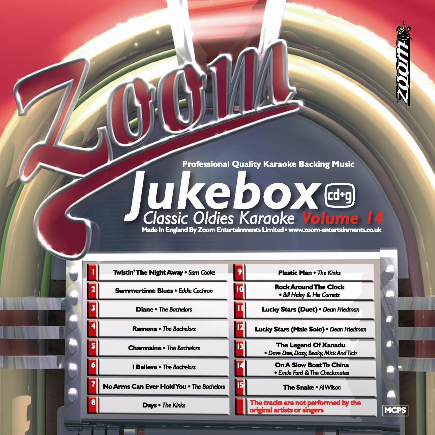 Zoom Karaoke Jukebox Oldies 14