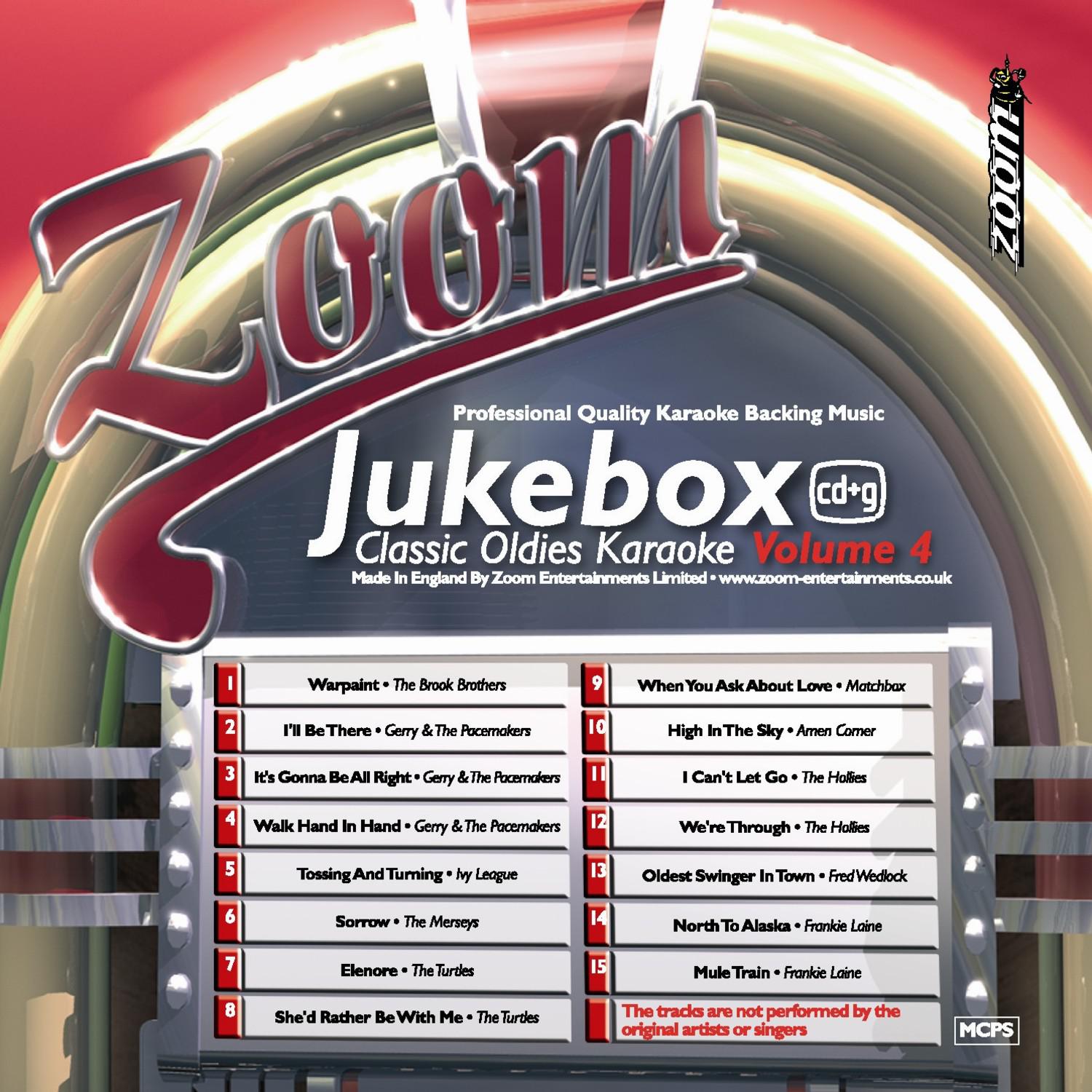 Zoom Karaoke Jukebox Oldies 4
