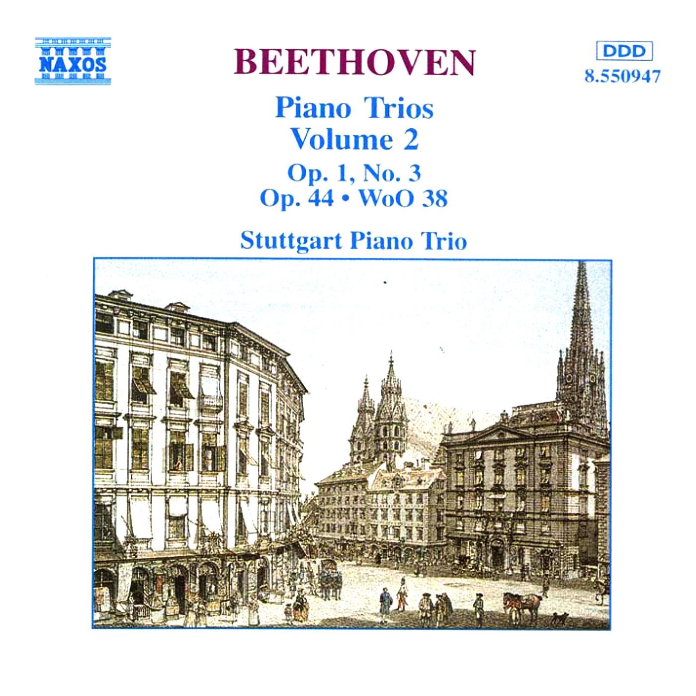 BEETHOVEN: Piano Trio, Op. 1, No. 3 / Piano Trio in E-Flat Major / Variations, Op. 44