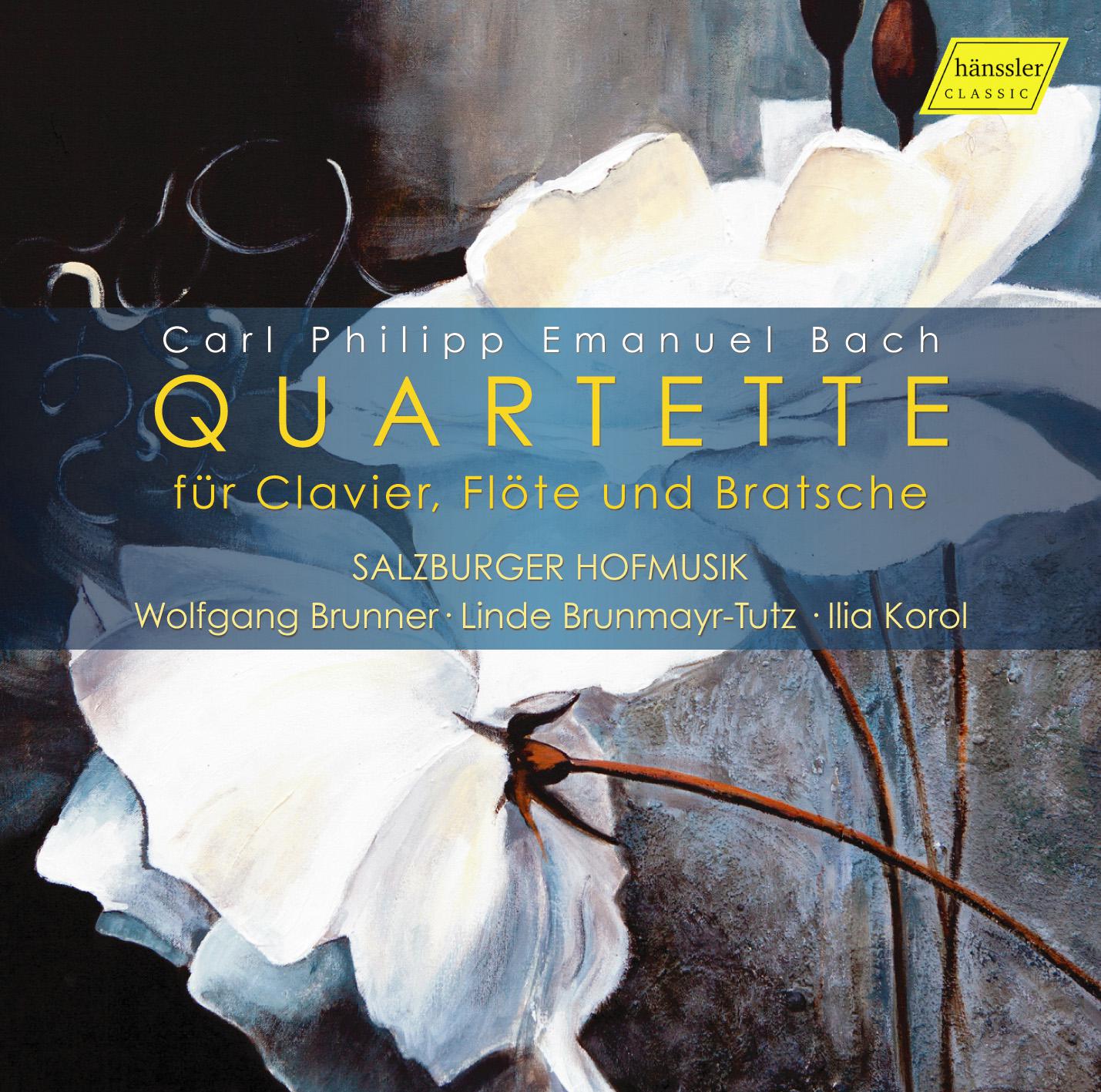 C.P.E. Bach: Quartettes for Keyboard, Flute & Viola