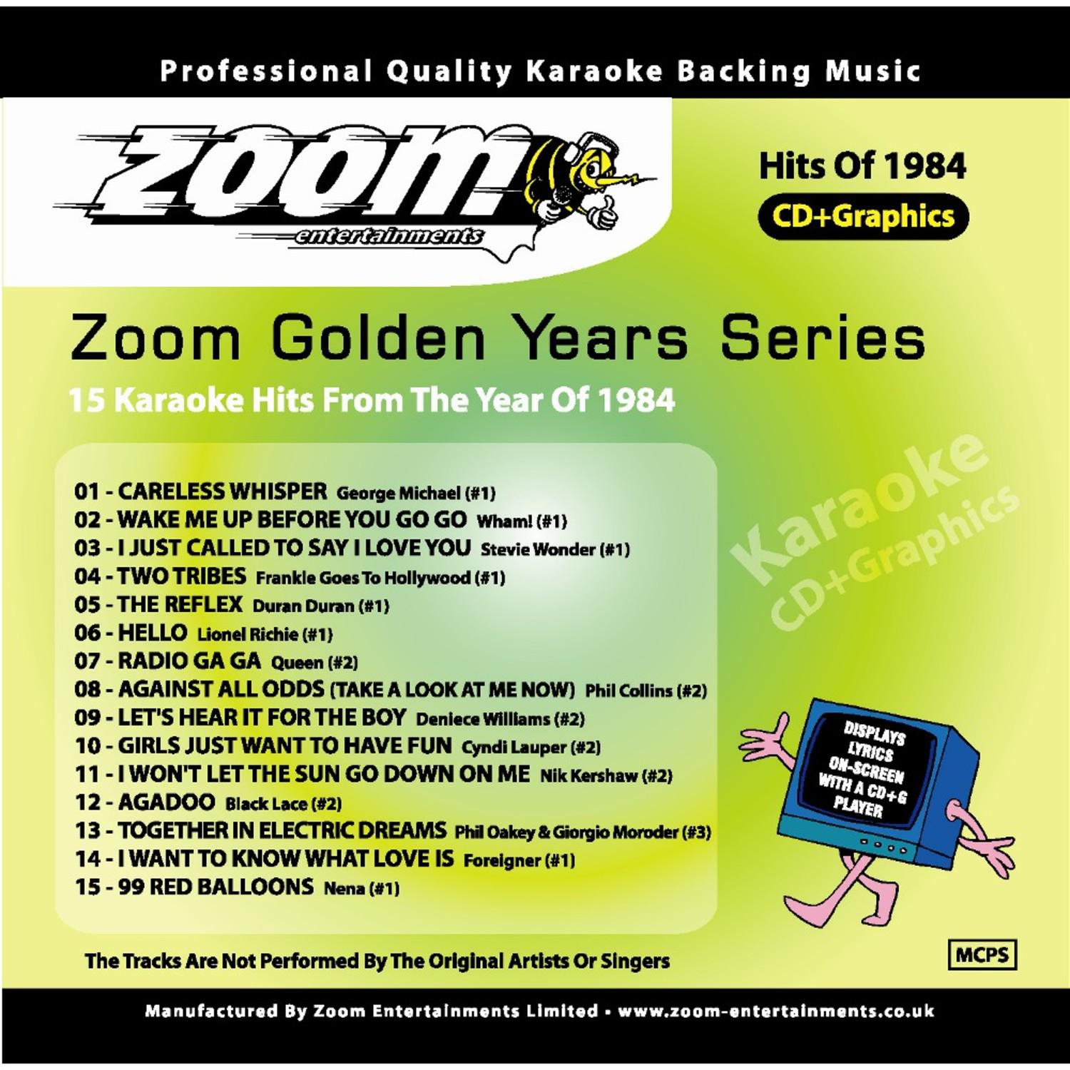 Zoom Karaoke Golden Years 1984