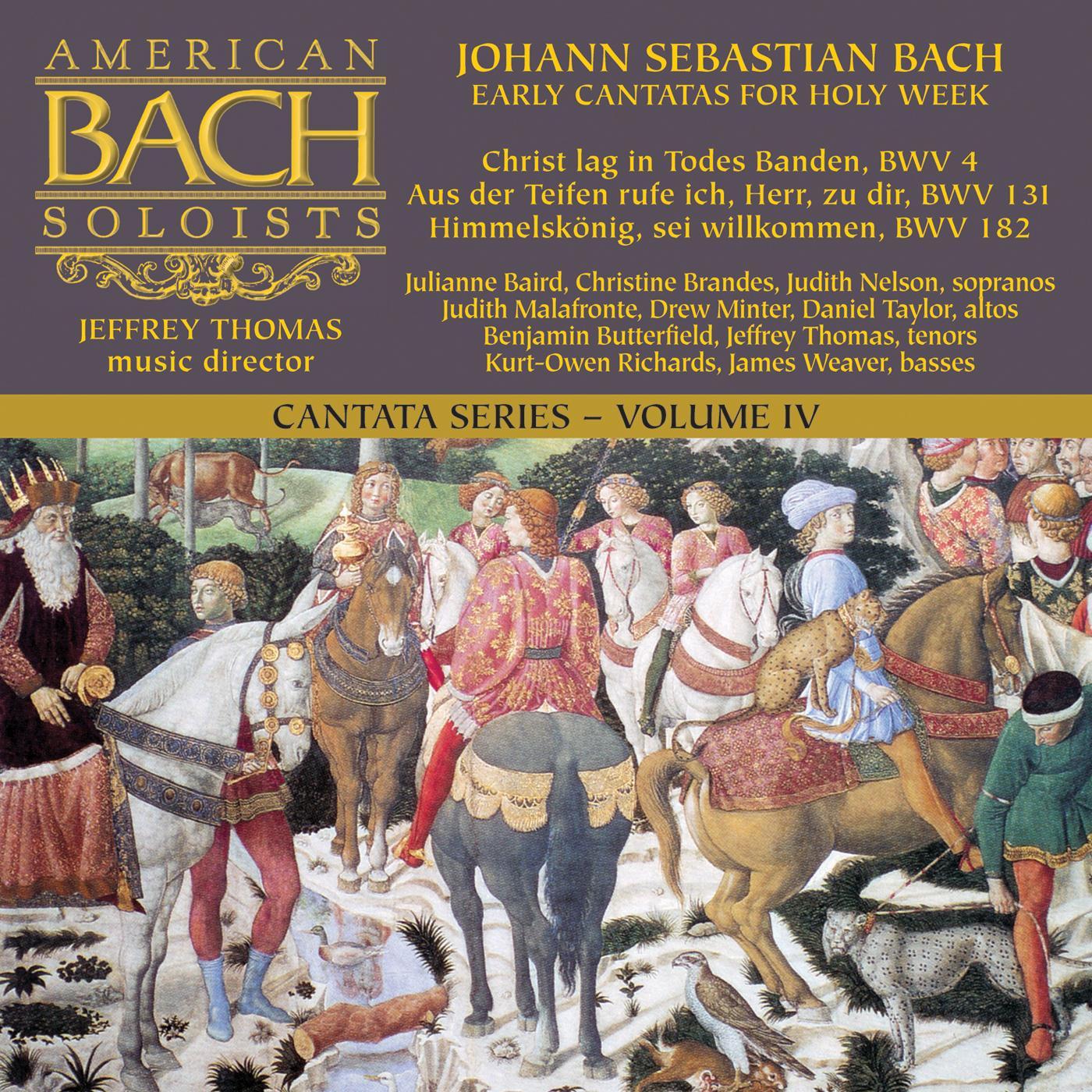 Bach Cantata Series, Vol. 4: Early Cantatas for Holy Week