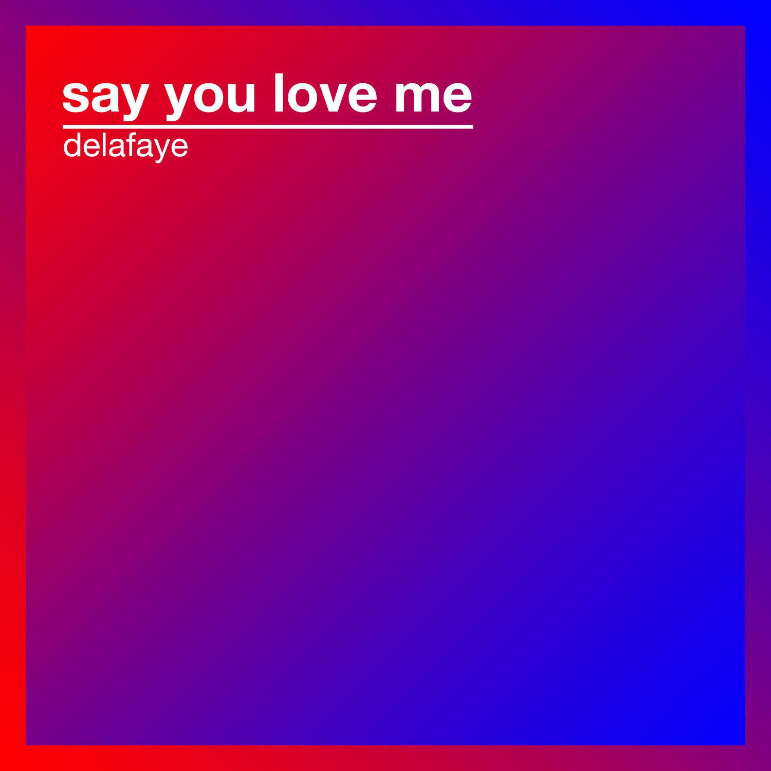 Say You Love Me