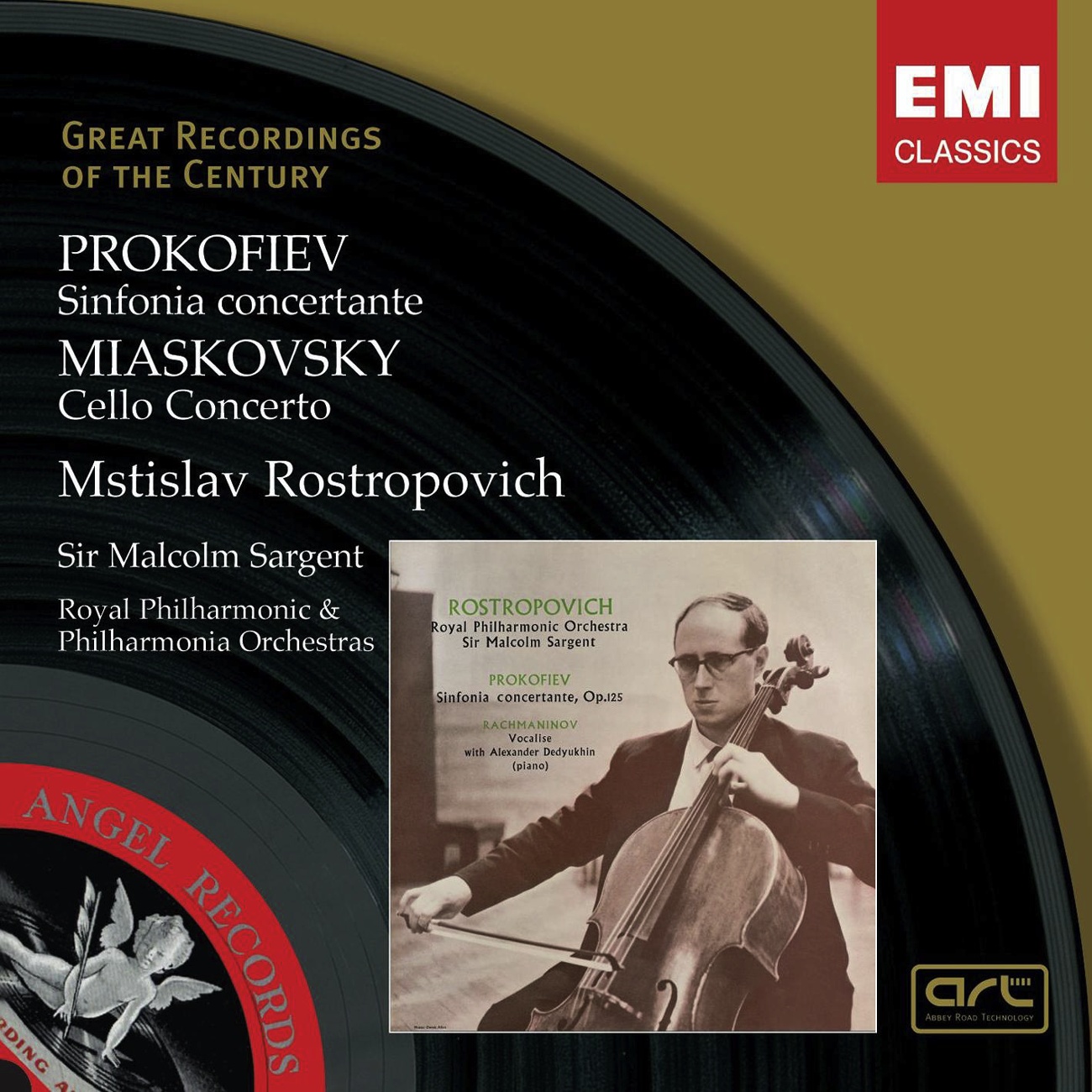 Prokofiev: Sinfonia Concertante . Miaskovsky: Cello Concerto