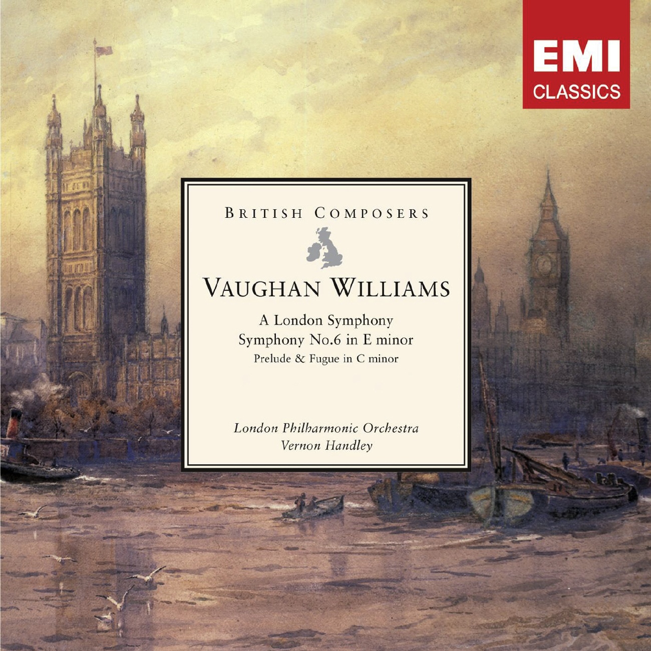 Vaughan Williams: A London Symphony, Symphony No. 6 in E minor etc