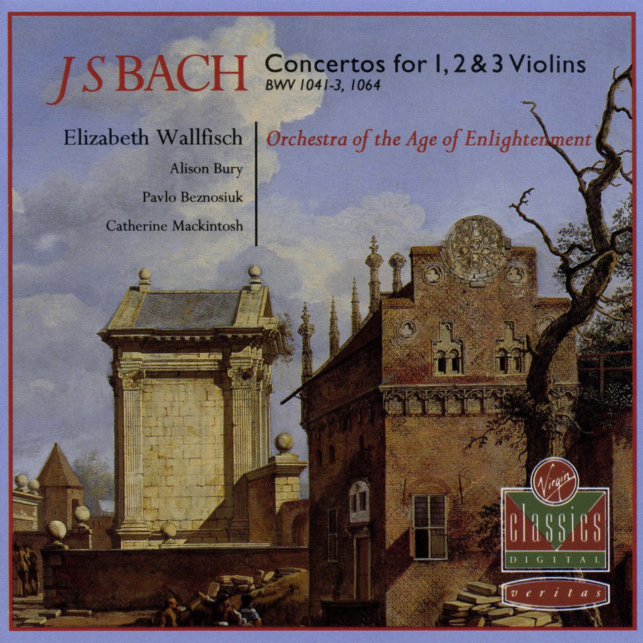 Concerto in D for 3 violins (reconstructed from Concerto for 3 harpsichords in C) BWV 1064: II.      Adagio