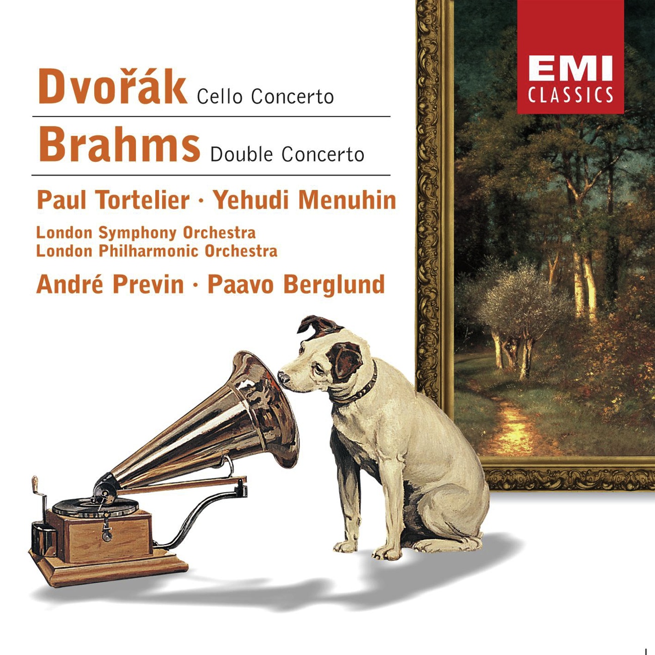 Dvorak : Cello Concerto/Brahms : Double Concerto