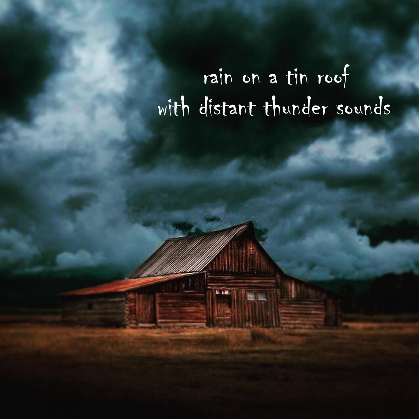 Rain on a Tin Roof with Distant Thunder Sounds, Pt. 30