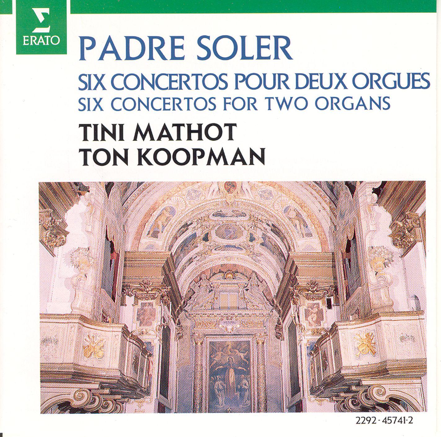 Soler : Concerto for 2 Organs No. 1 in C major : II Minue