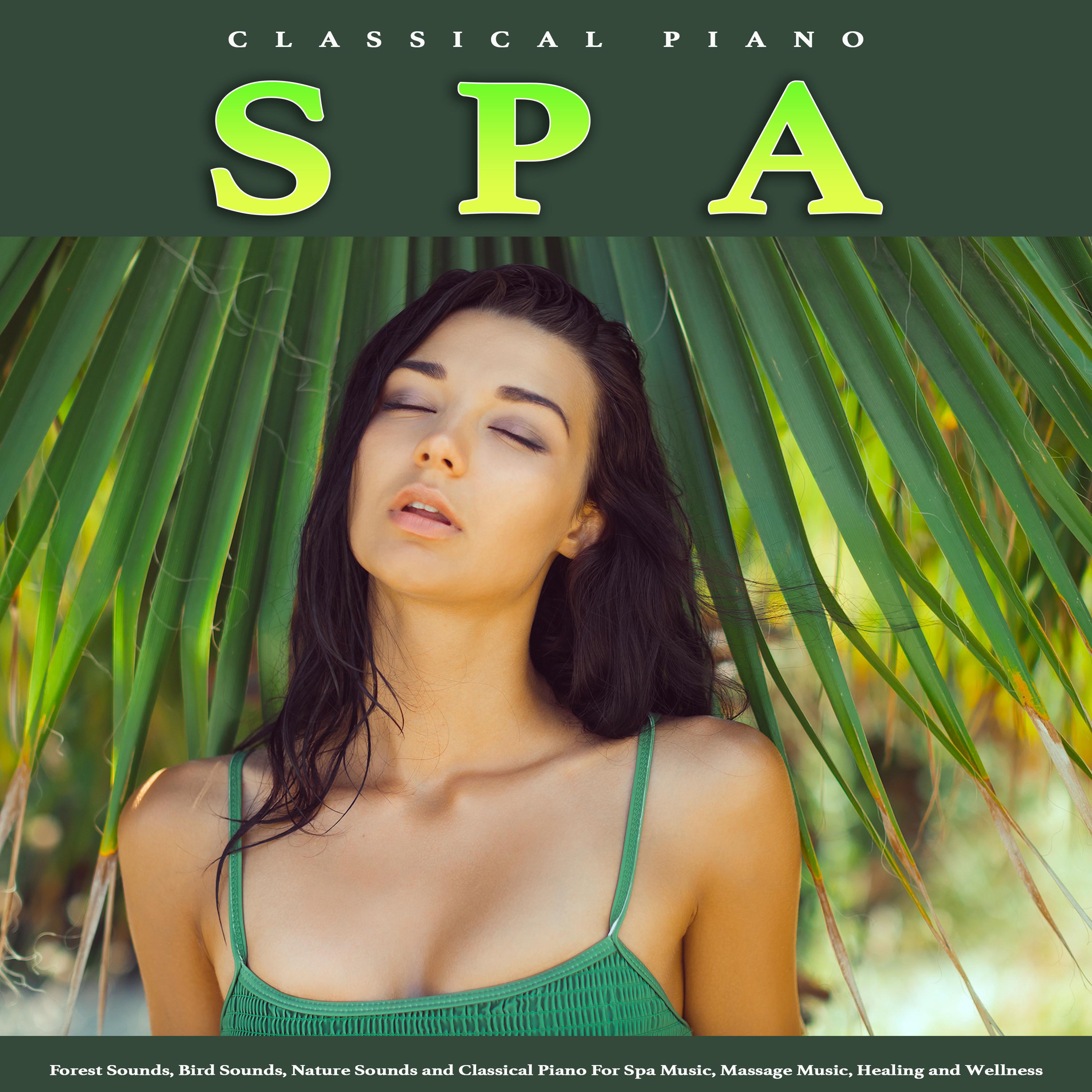 Piano Sonata - Mozart - Spa Music For Spa - Massage Music - Classical Piano and Nature Sounds For Spa