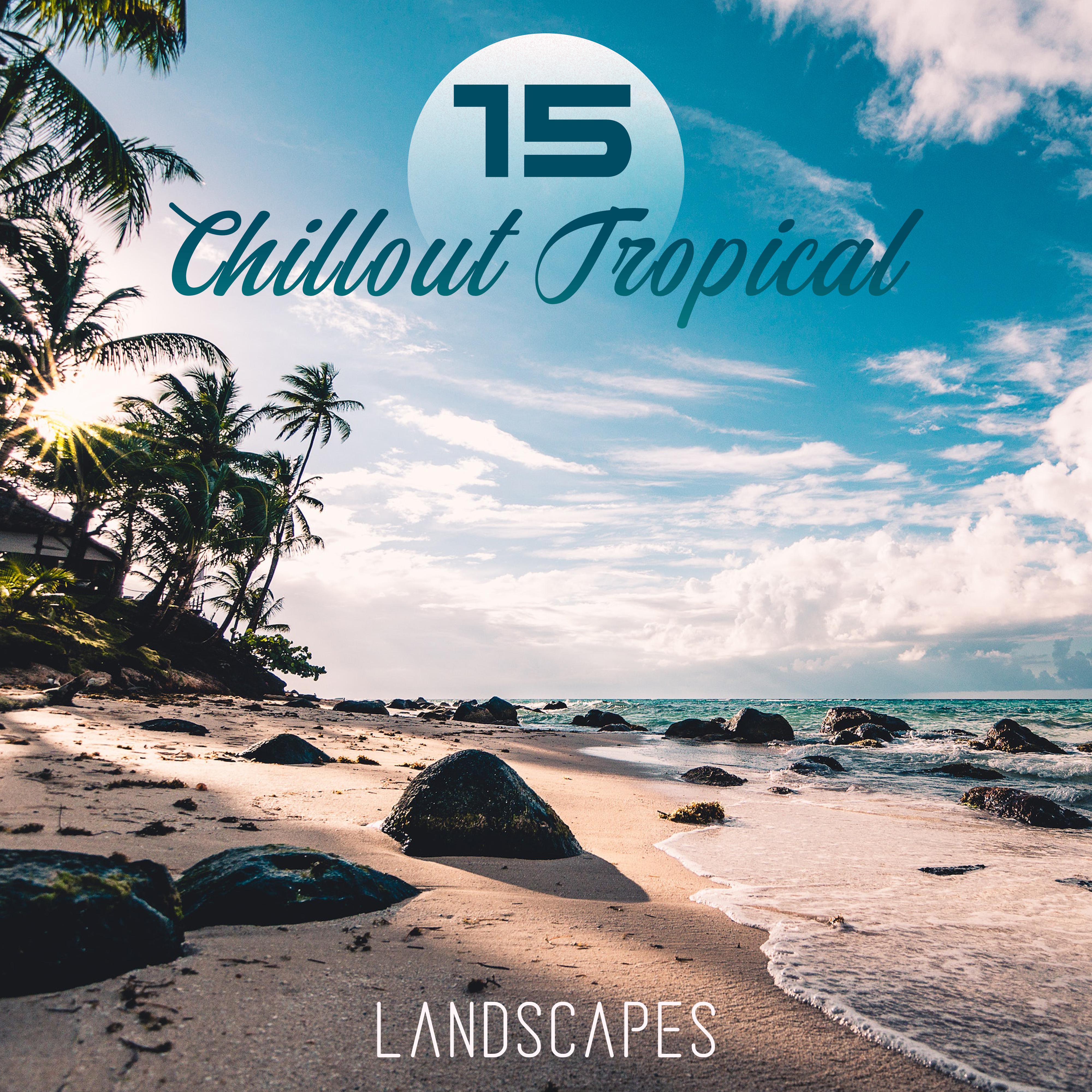 15 Chillout Tropical Landscapes: 2019 Chill Out Delicate & Soothing Music, Soft Beats & Ambient Melodies, Full Calming Down & Rest Tracks, Sounds of Total Relaxation on the Beach