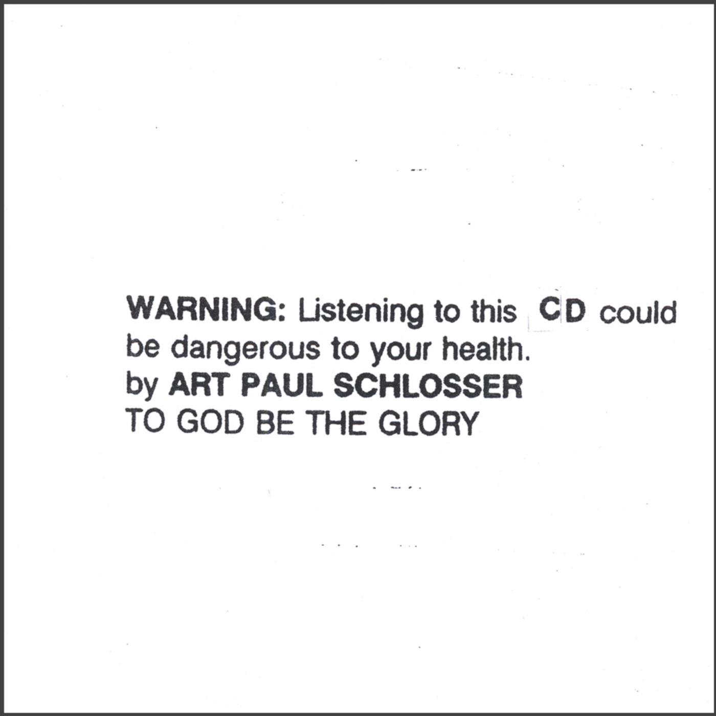 Warning: This CD could be dangerous to your health