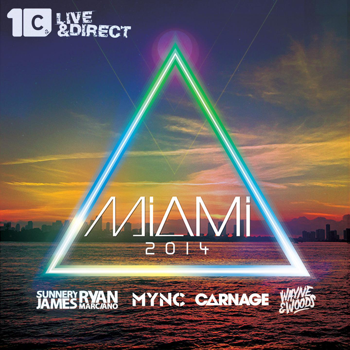 Miami 2014(Mixed by MYNC, Carnage, Sunnery James & Ryan Marciano, Wayne & Woods)